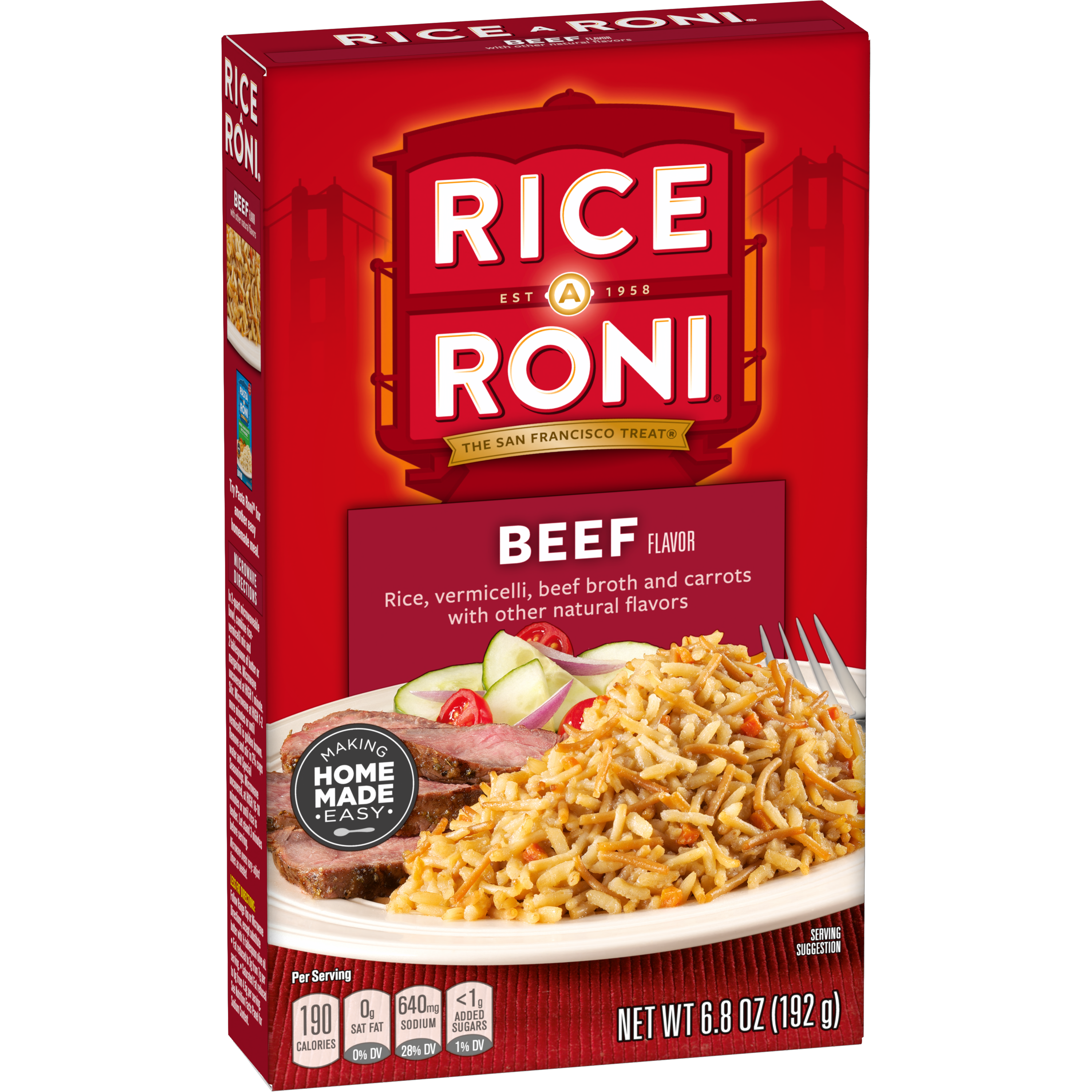 Rice A Roni, Beef Flavor, Rice & Vermicelli thumbnail