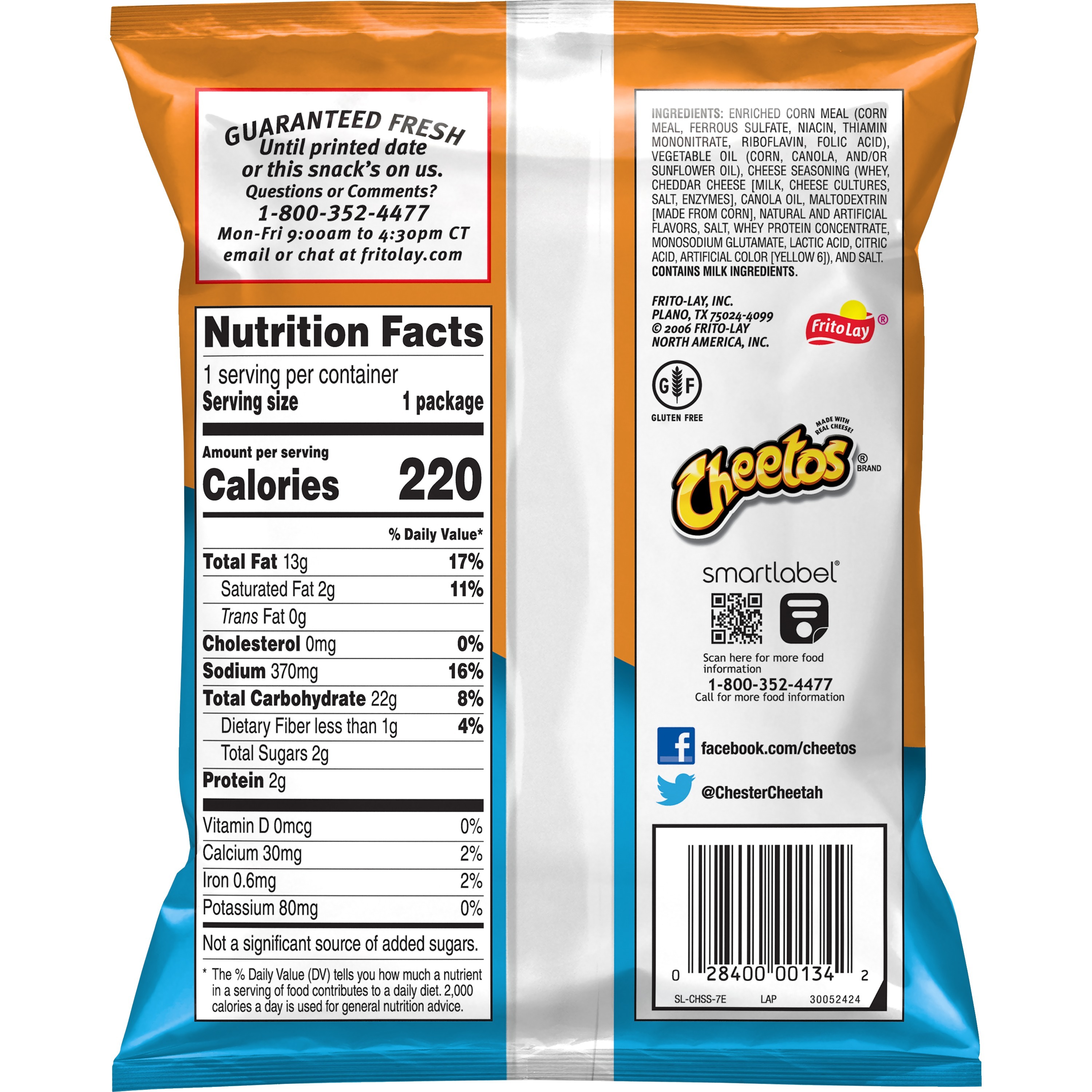 Cheetos, Puffs, Cheese Flavored Snacks thumbnail