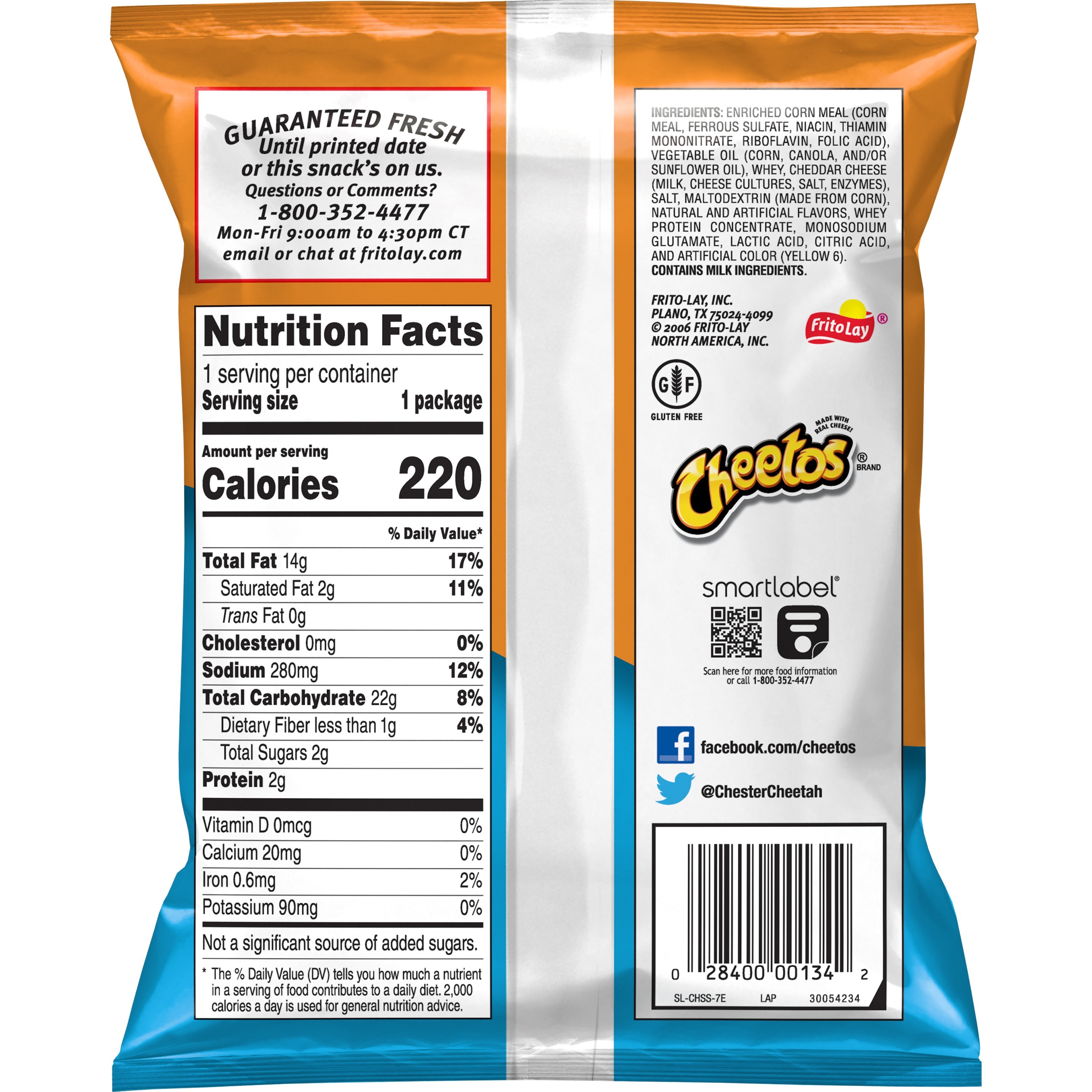 Cheetos, Puffs, Cheese Flavored Snacks thumbnail
