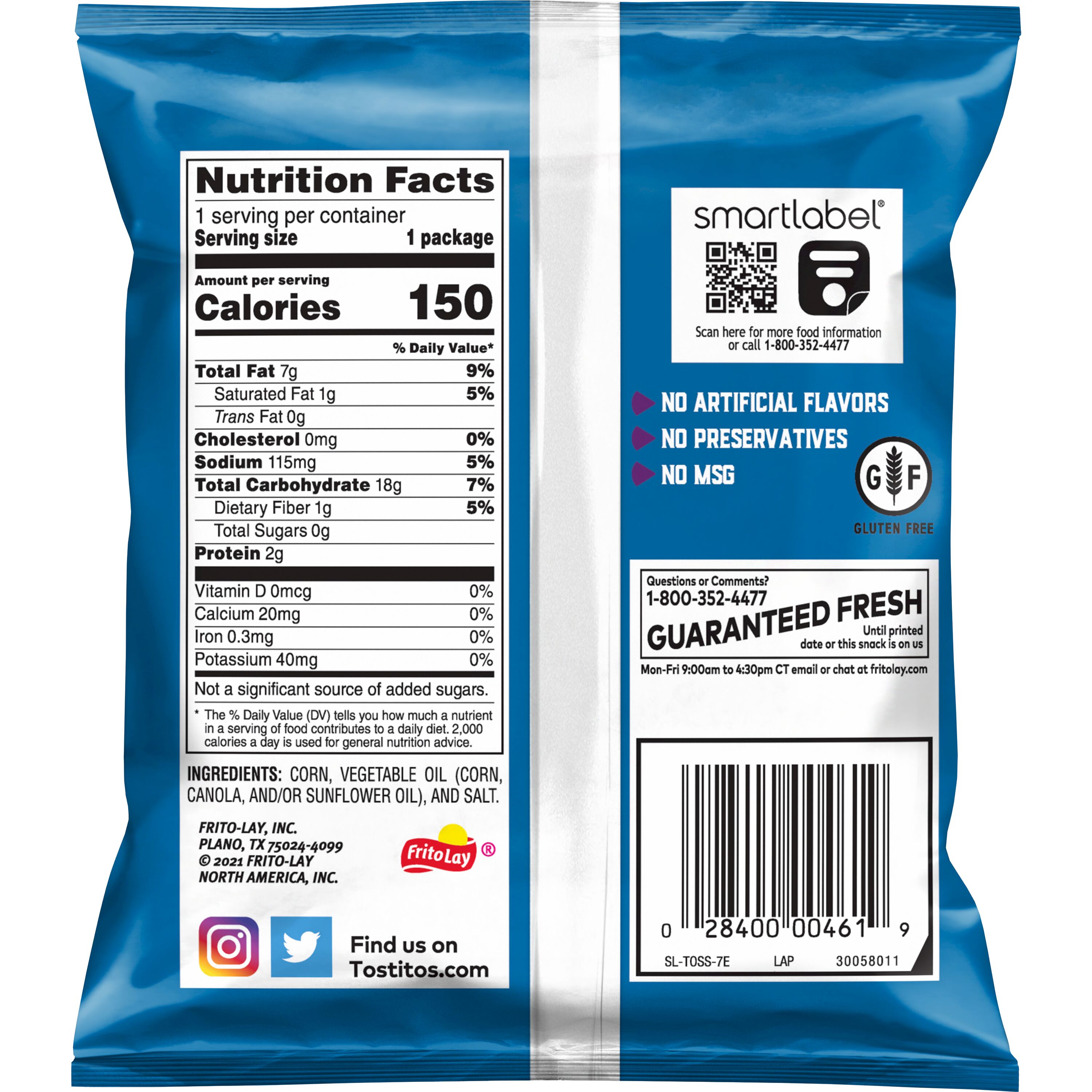 Tostitos, Bite Size Rounds, Tortilla Chips thumbnail