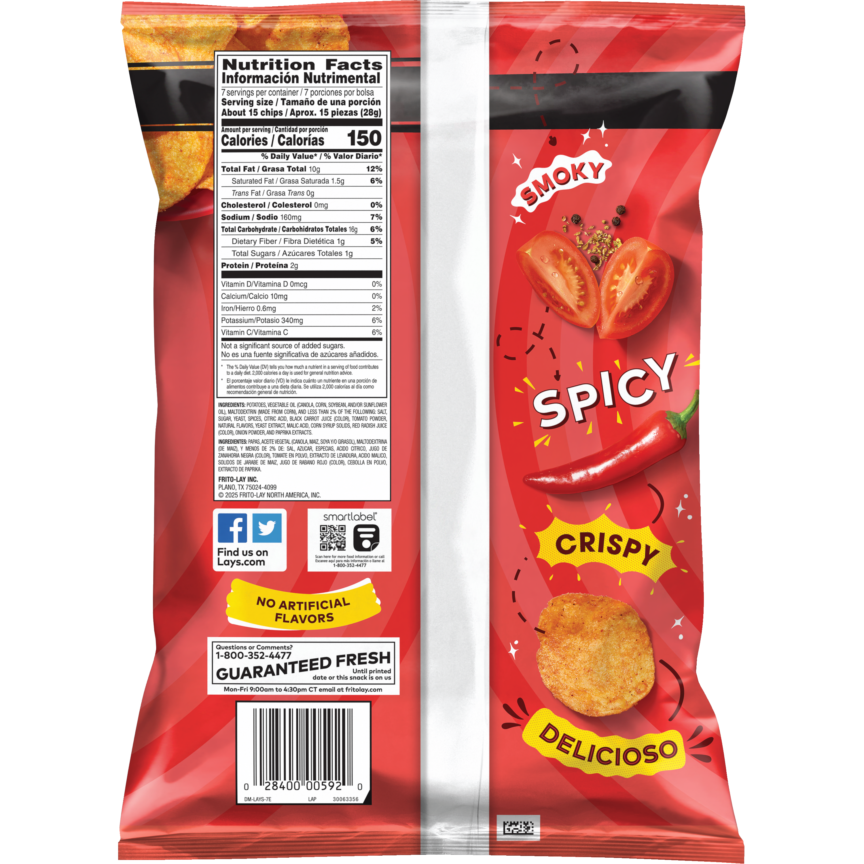 Lay's, Adobadas Flavored, Potato Chips thumbnail