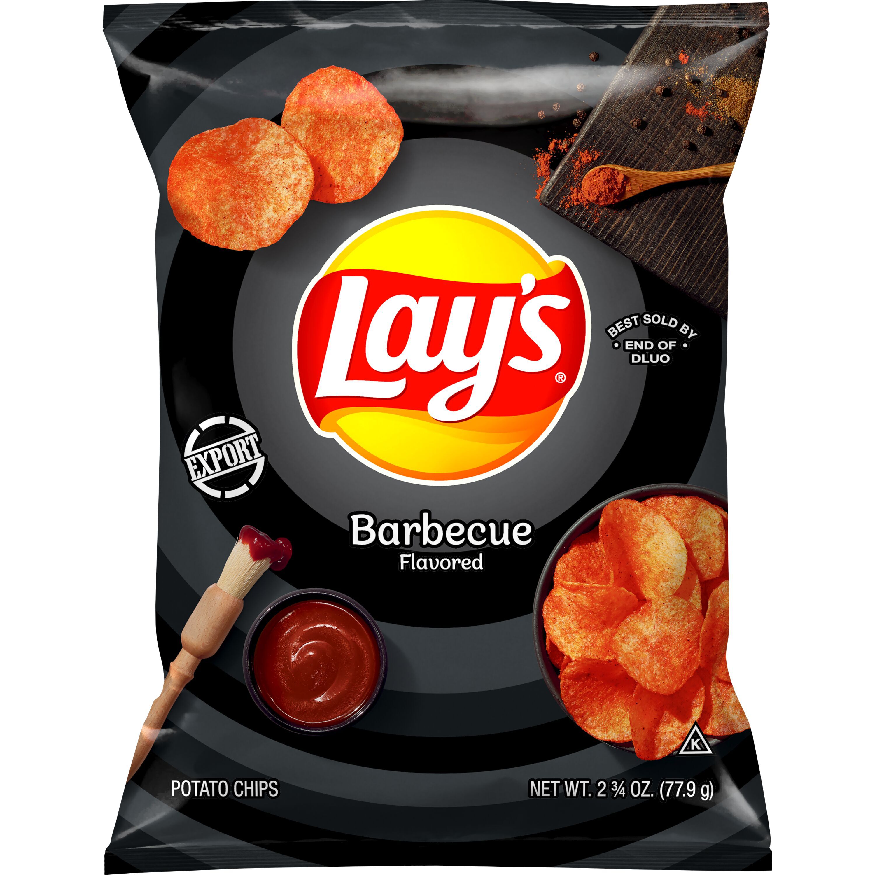 Lay's, Barbecue Flavored, Potato Chips