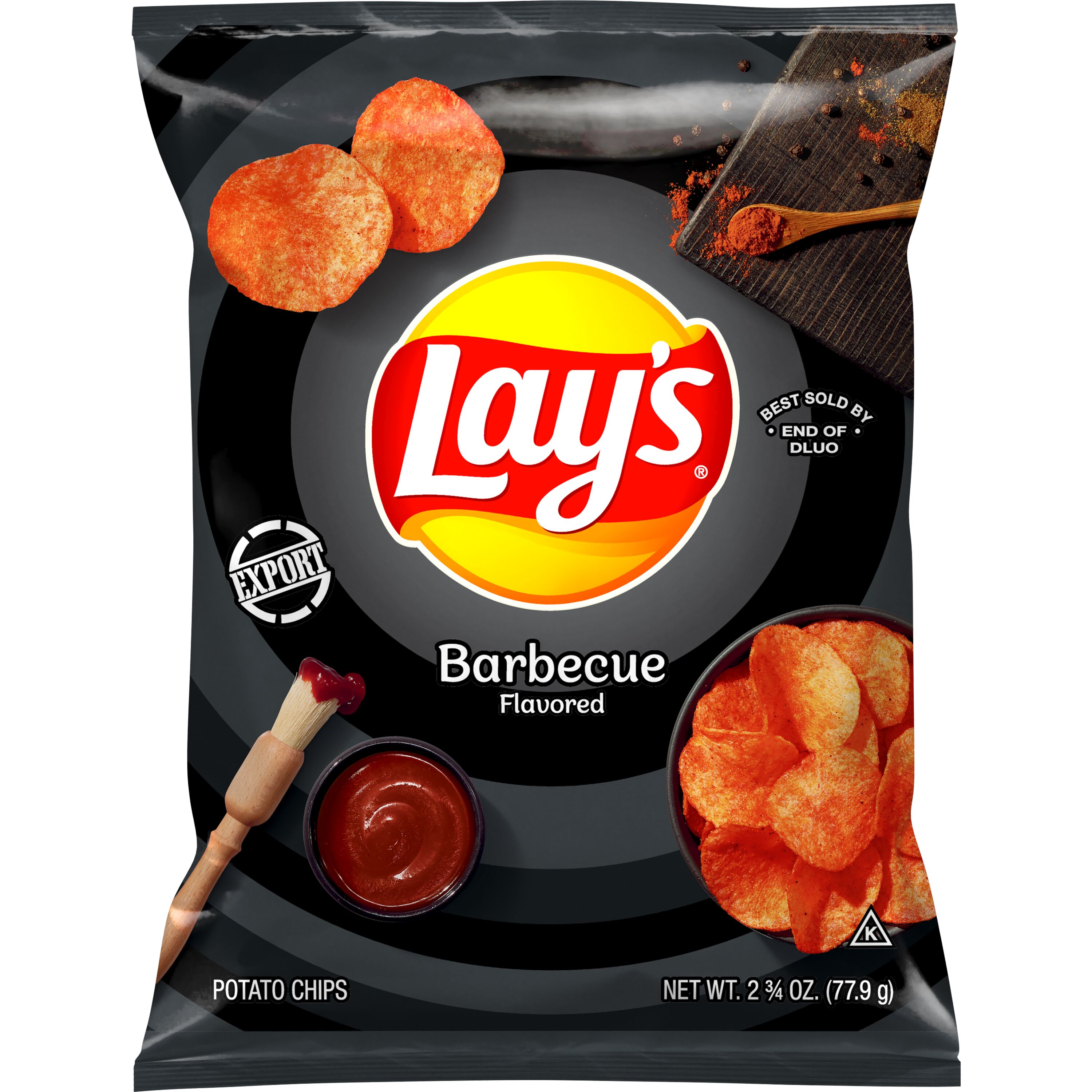 Lay's, Barbecue Flavored, Potato Chips