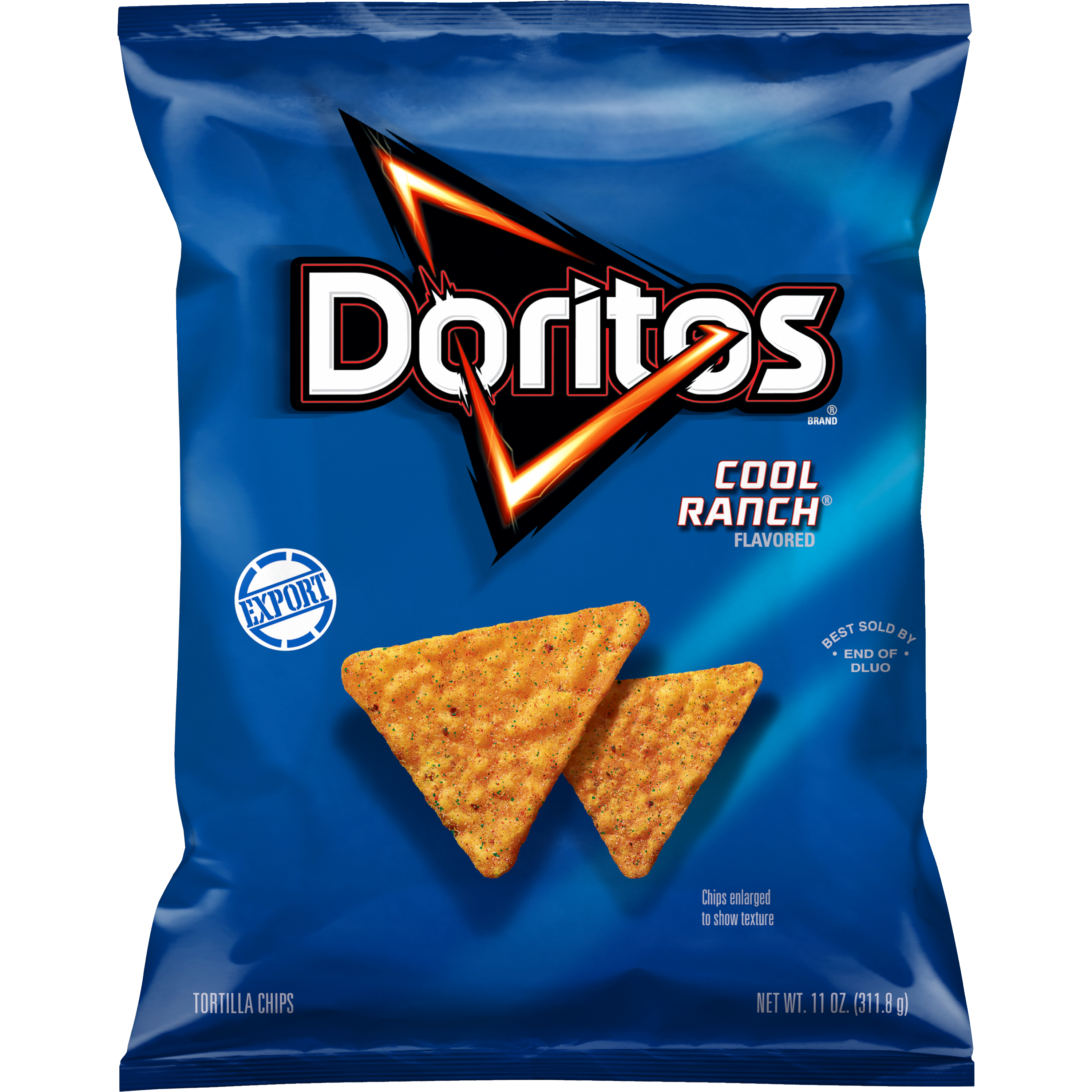 Doritos, Cool Ranch Flavored, Tortilla Chips