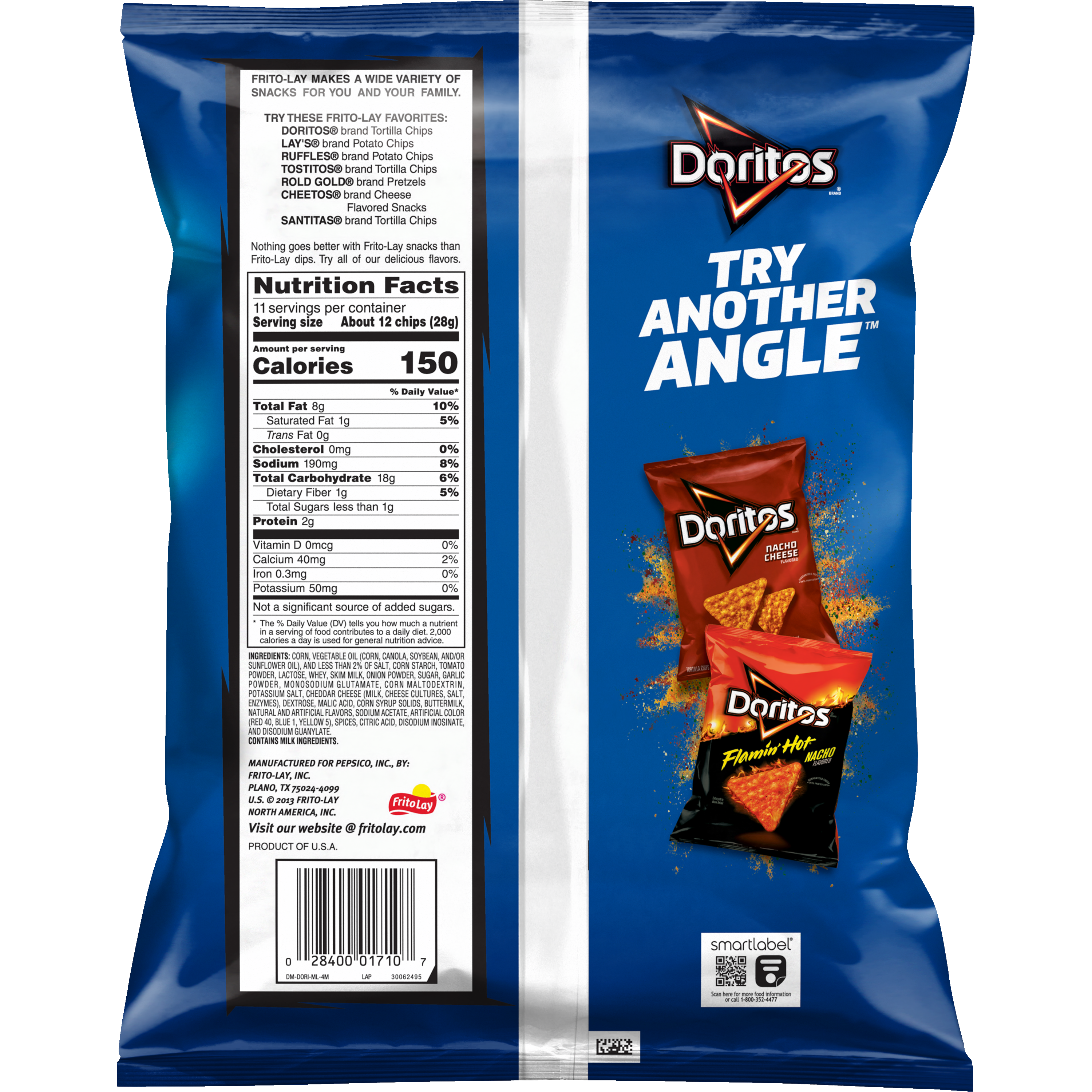 Doritos, Cool Ranch Flavored, Tortilla Chips thumbnail