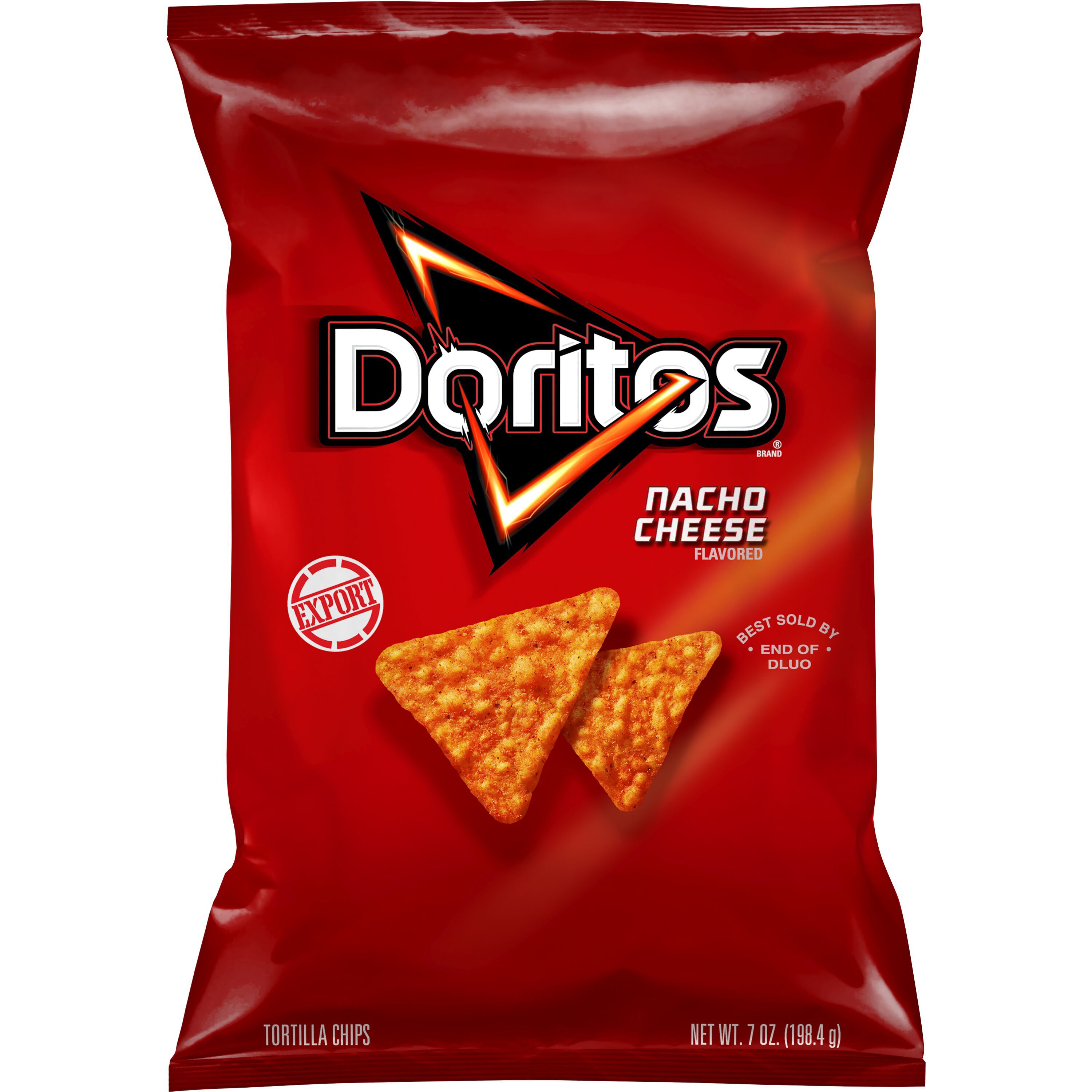 Doritos, Nacho Cheese Flavored, Tortilla Chips