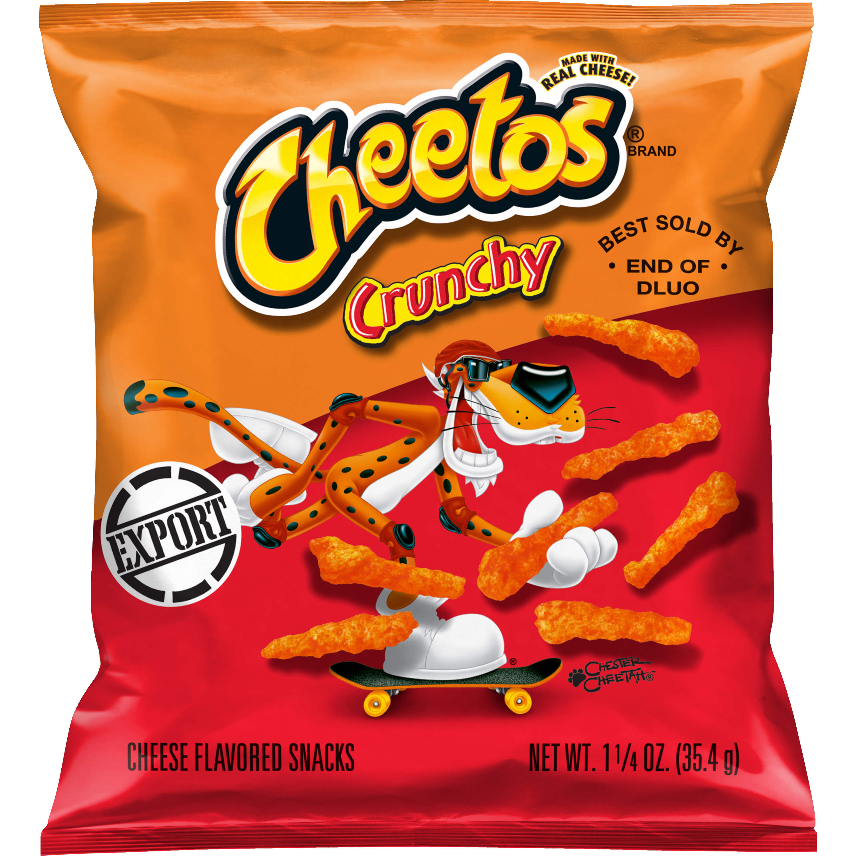 Cheetos, Crunchy, Cheese Flavored Snacks
