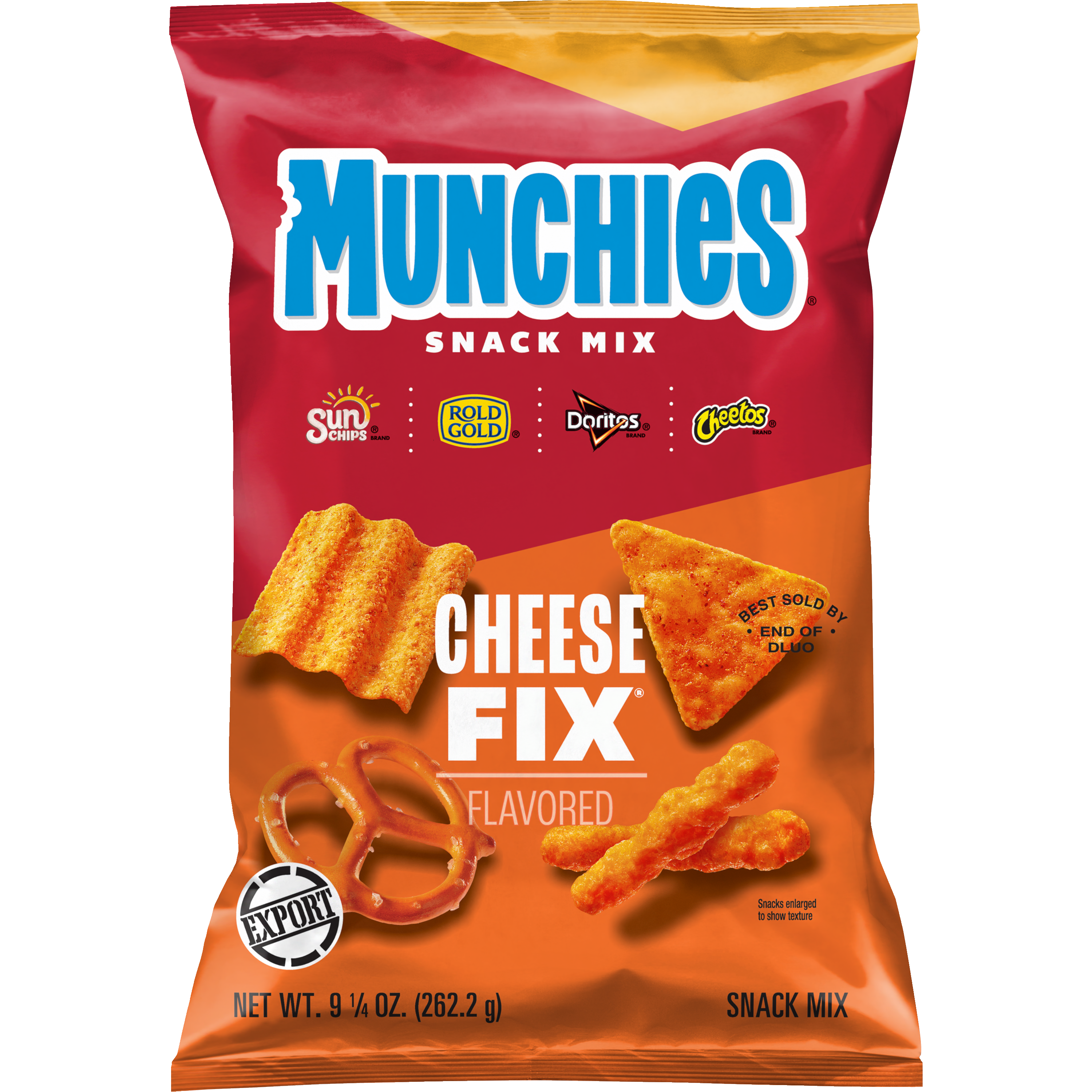 Munchies, Cheese Fix Flavored, Snack Mix