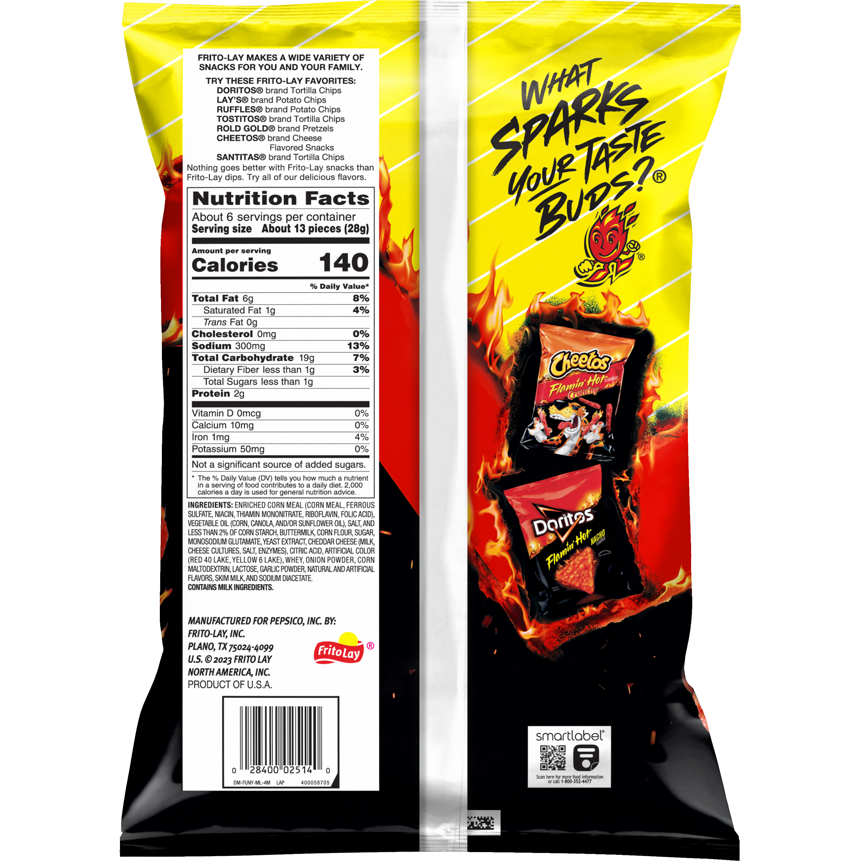 Funyuns, Flamin' Hot Flavored, Onion Flavored Rings thumbnail