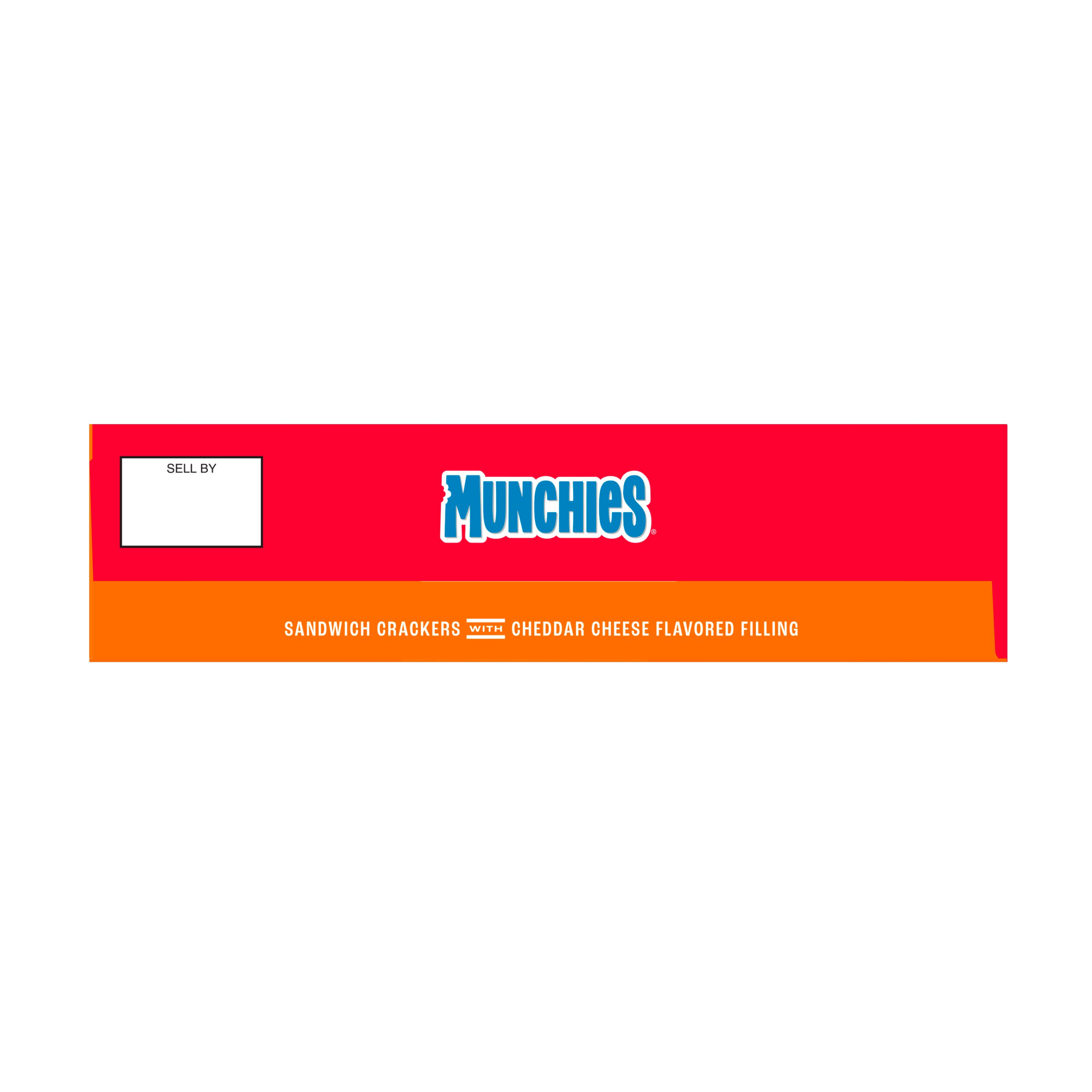 Munchies, Cheetos, Cheddar Cheese Flavored On Baked Golden Toast, Sandwich Crackers thumbnail