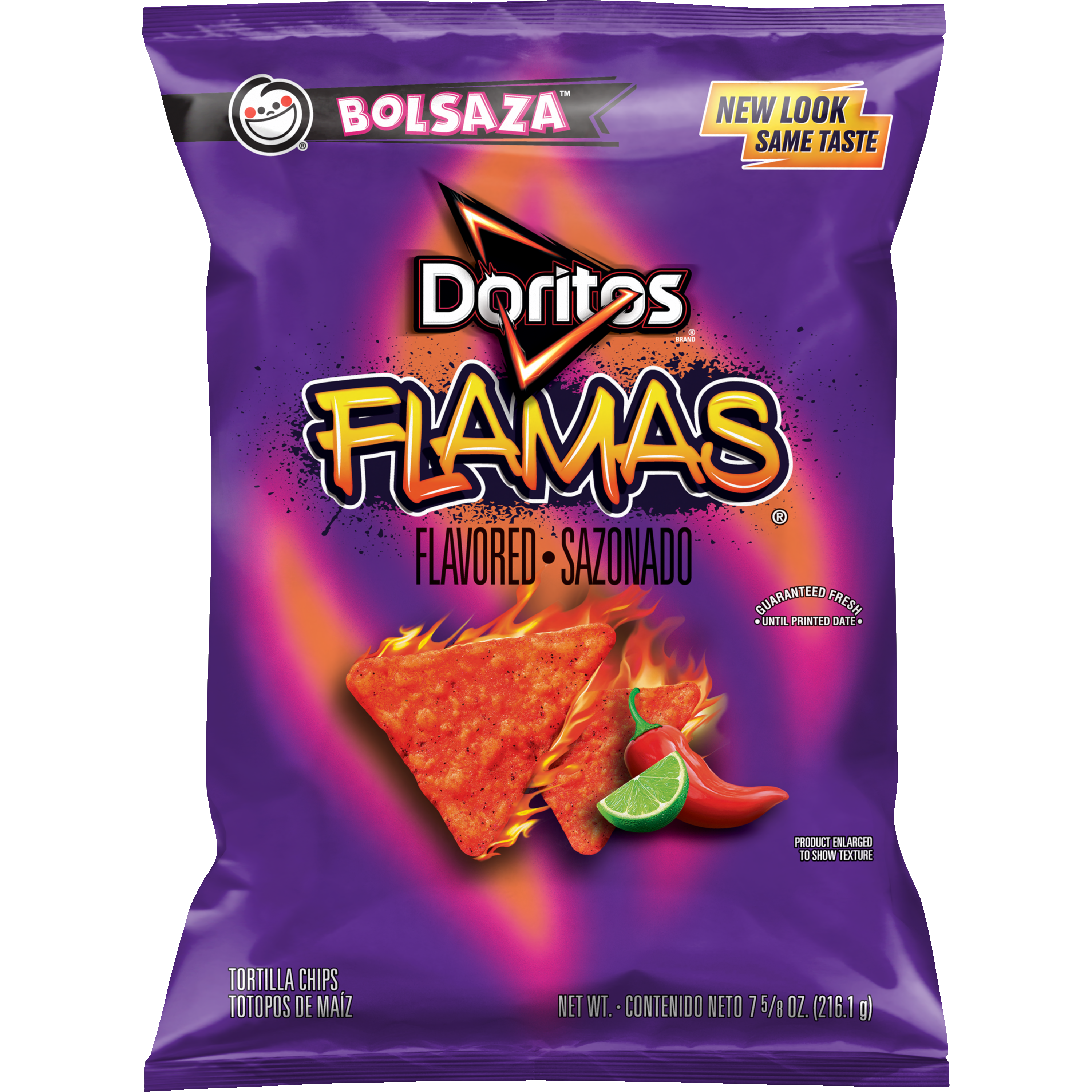 Doritos, Flamas Flavored, Tortilla Chips