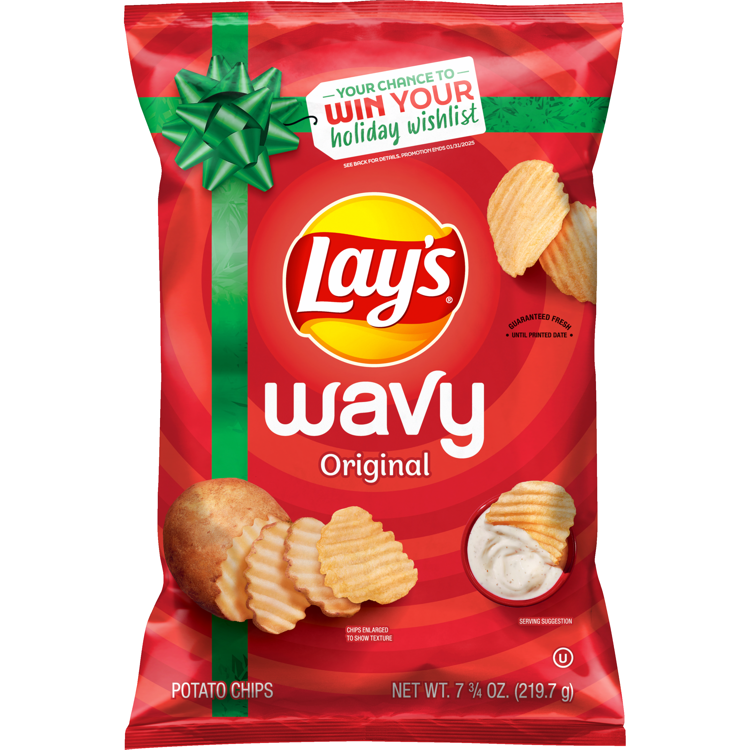 Lay's, Wavy, Original, Potato Chips