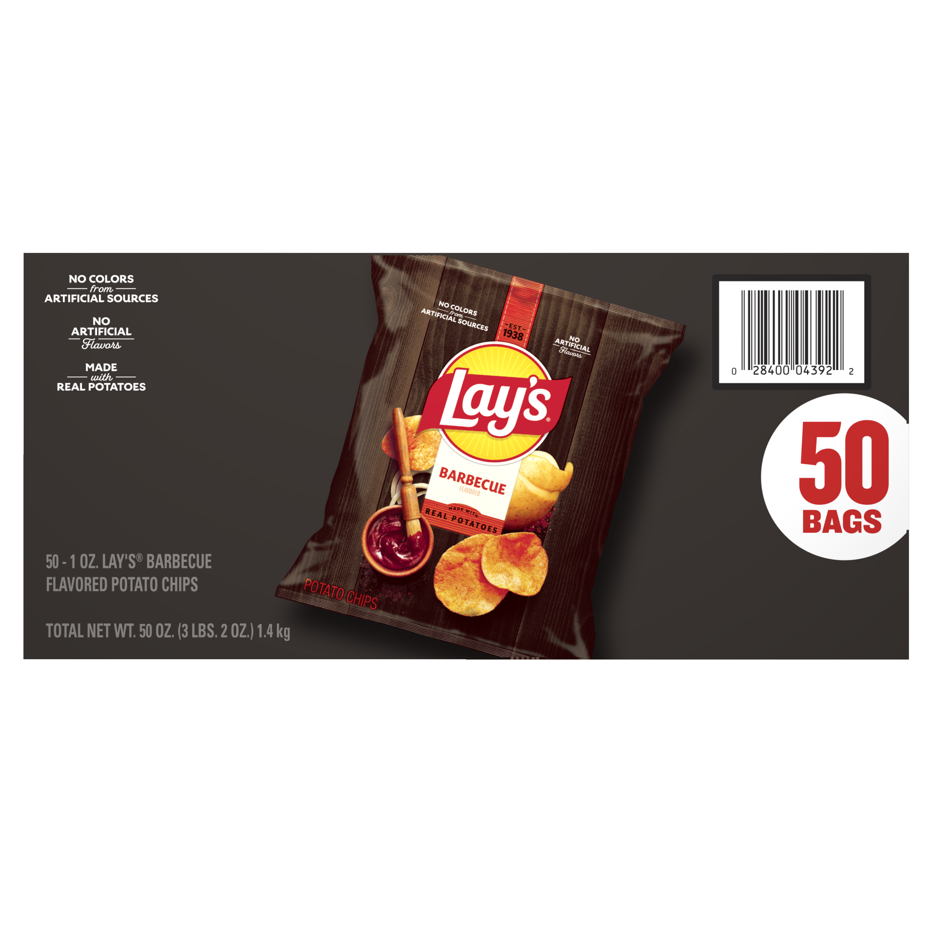 Lay's, Barbecue Flavored, Potato Chips thumbnail