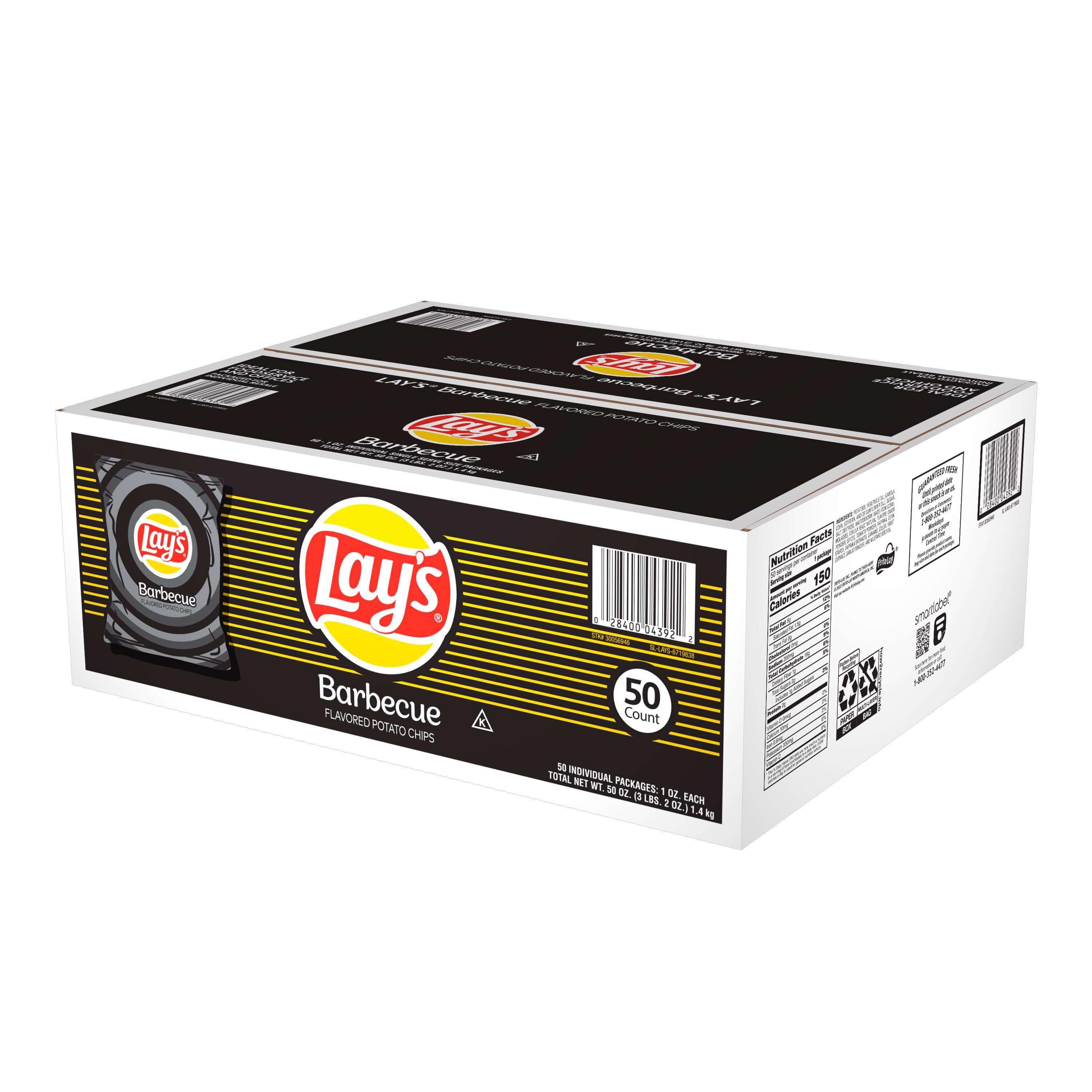 Lay's, Barbecue Flavored, Potato Chips thumbnail