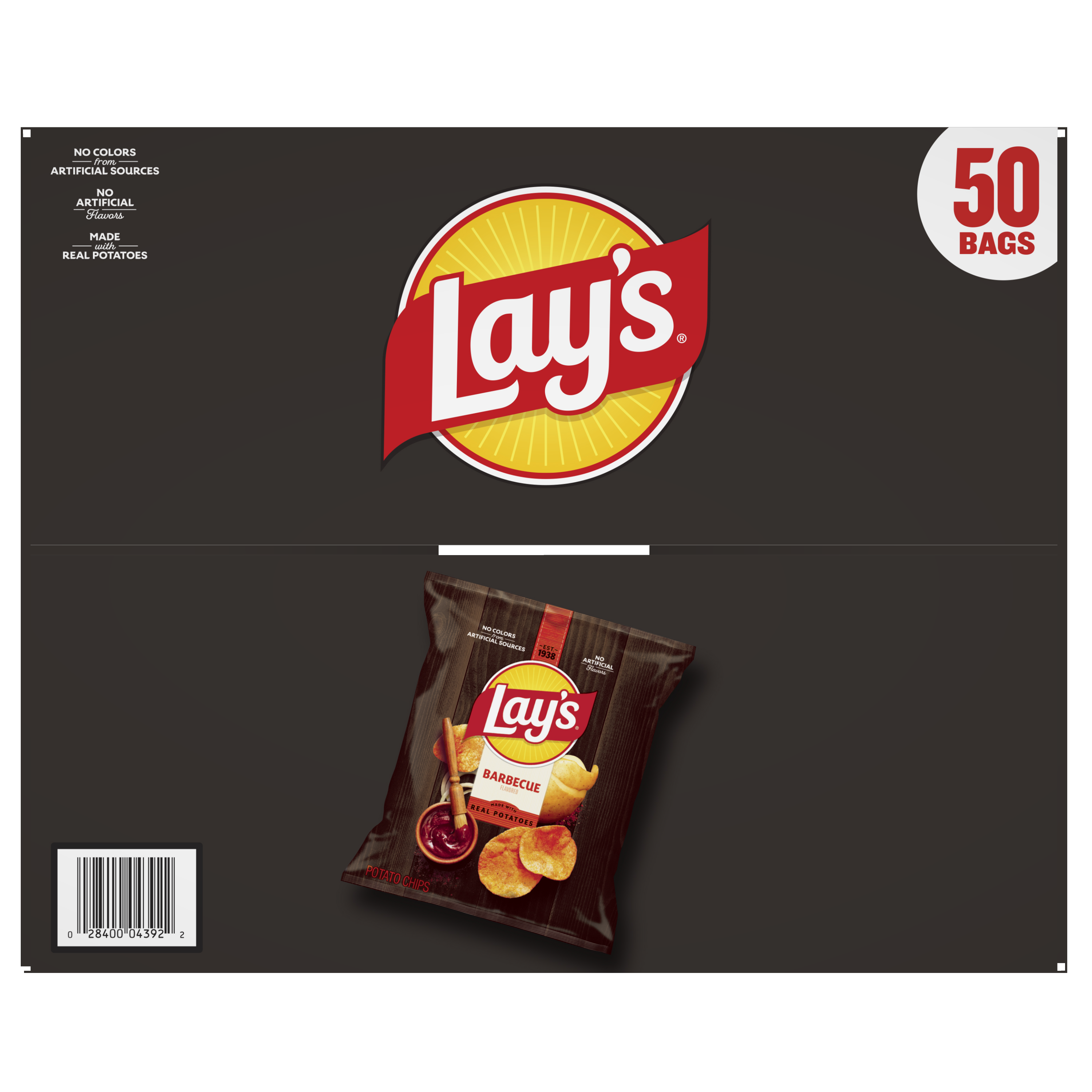 Lay's, Barbecue Flavored, Potato Chips thumbnail