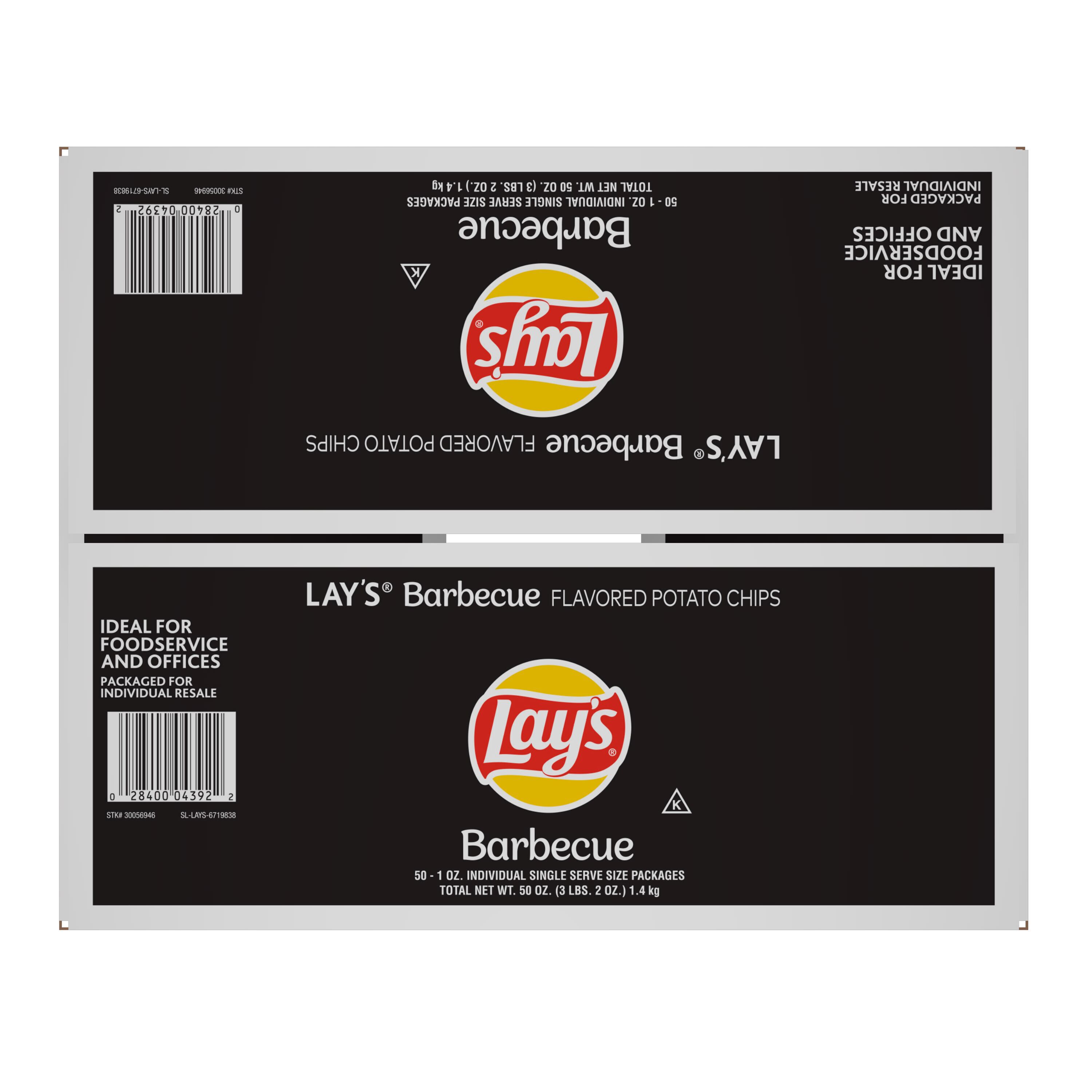 Lay's, Barbecue Flavored, Potato Chips thumbnail