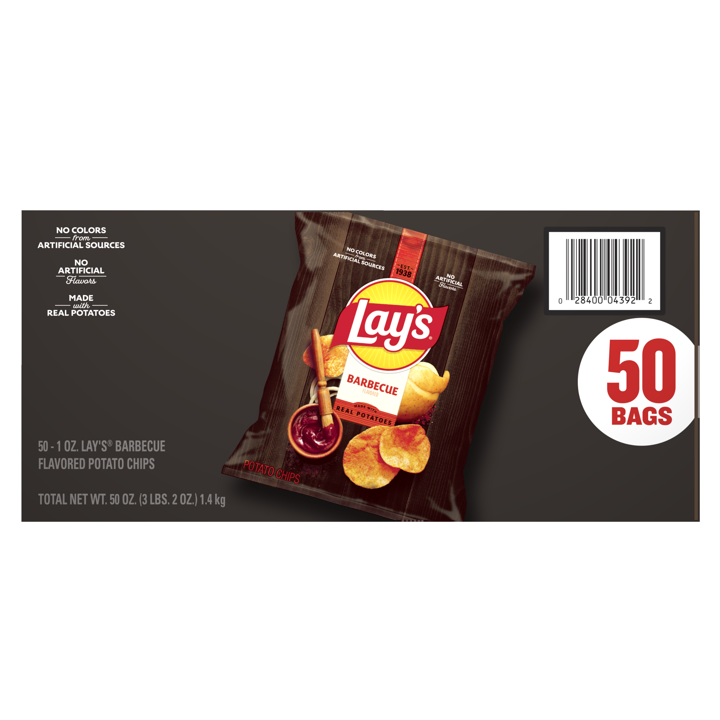 Lay's, Barbecue Flavored, Potato Chips thumbnail