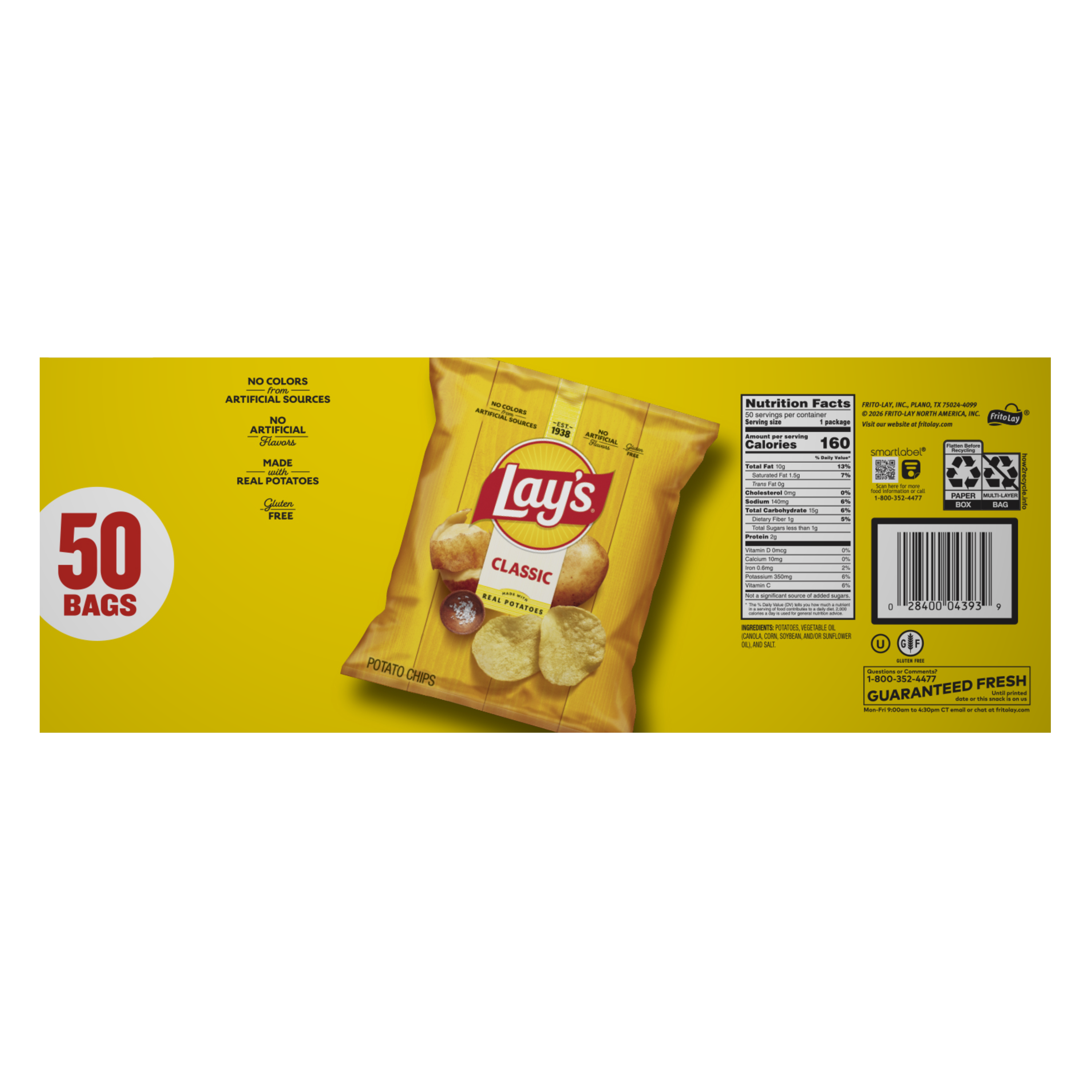 Lay's, Classic, Potato Chips thumbnail