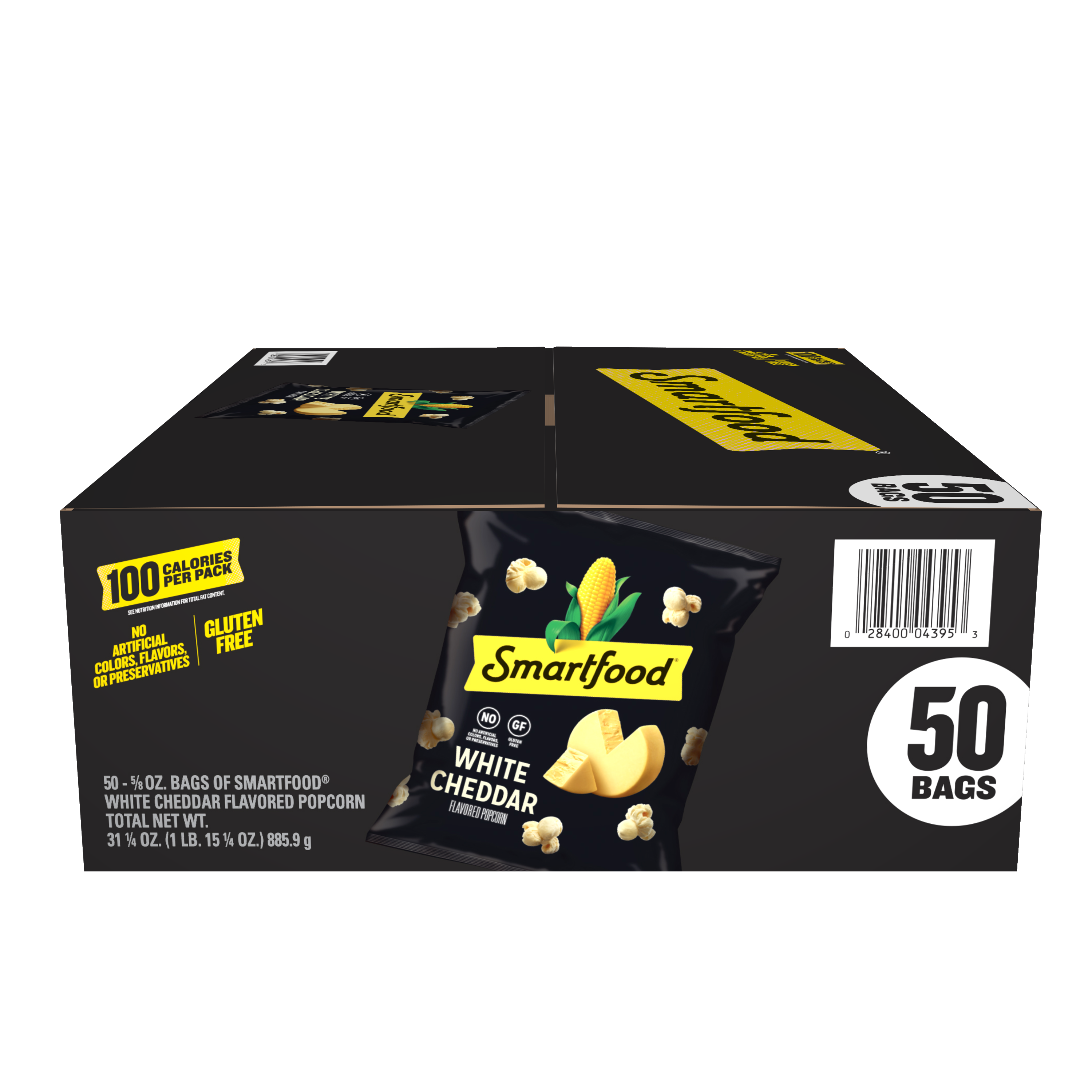 Smartfood, White Cheddar Flavored, Popcorn