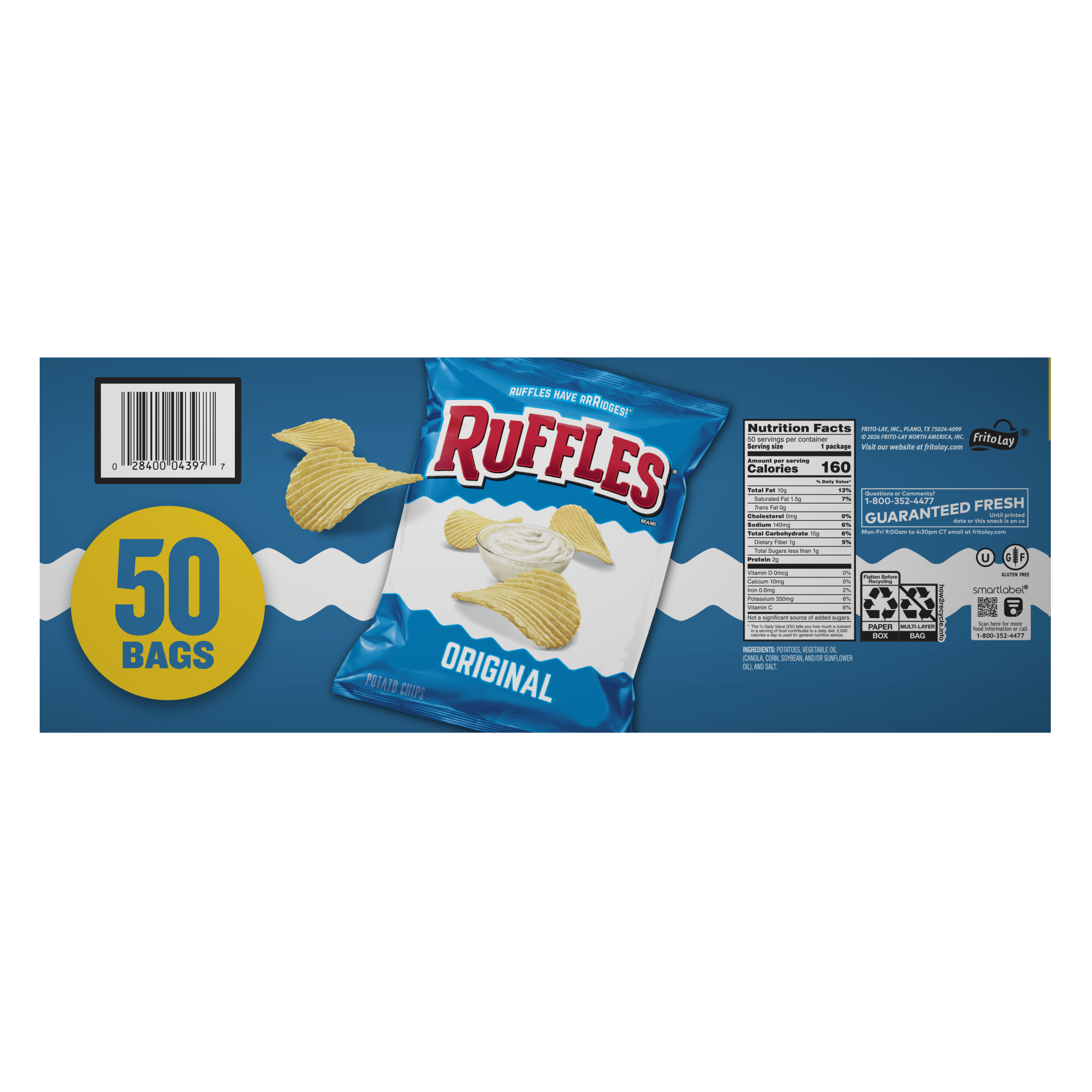 Ruffles, Original, Potato Chips thumbnail