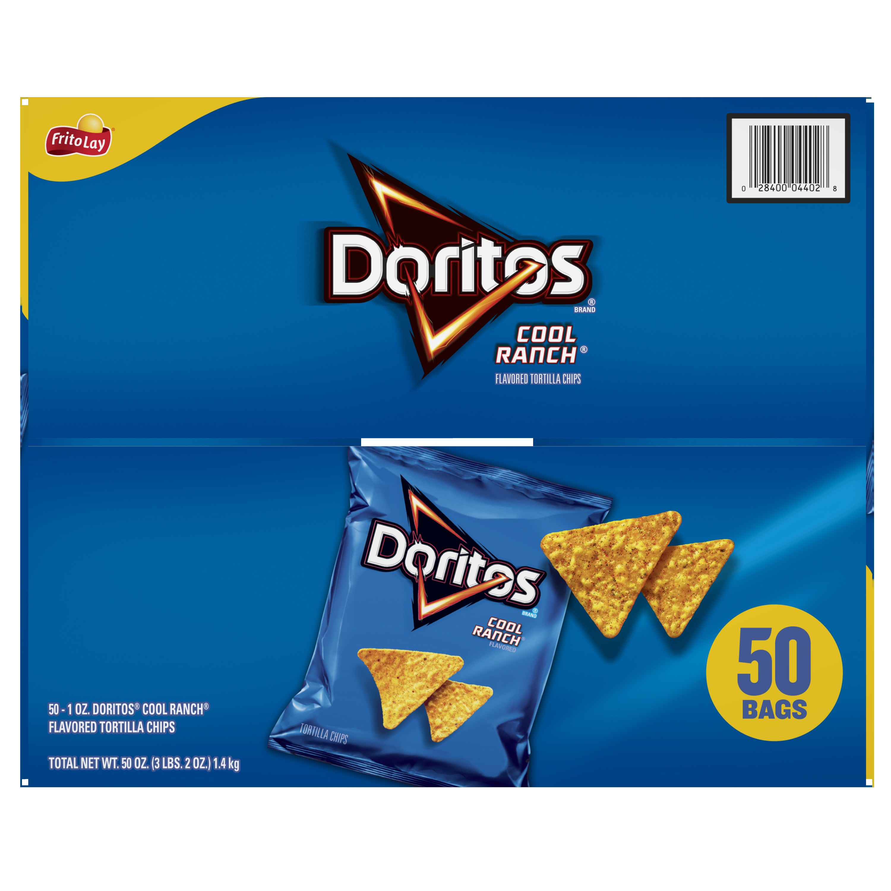 Doritos, Cool Ranch Flavored, Tortilla Chips thumbnail