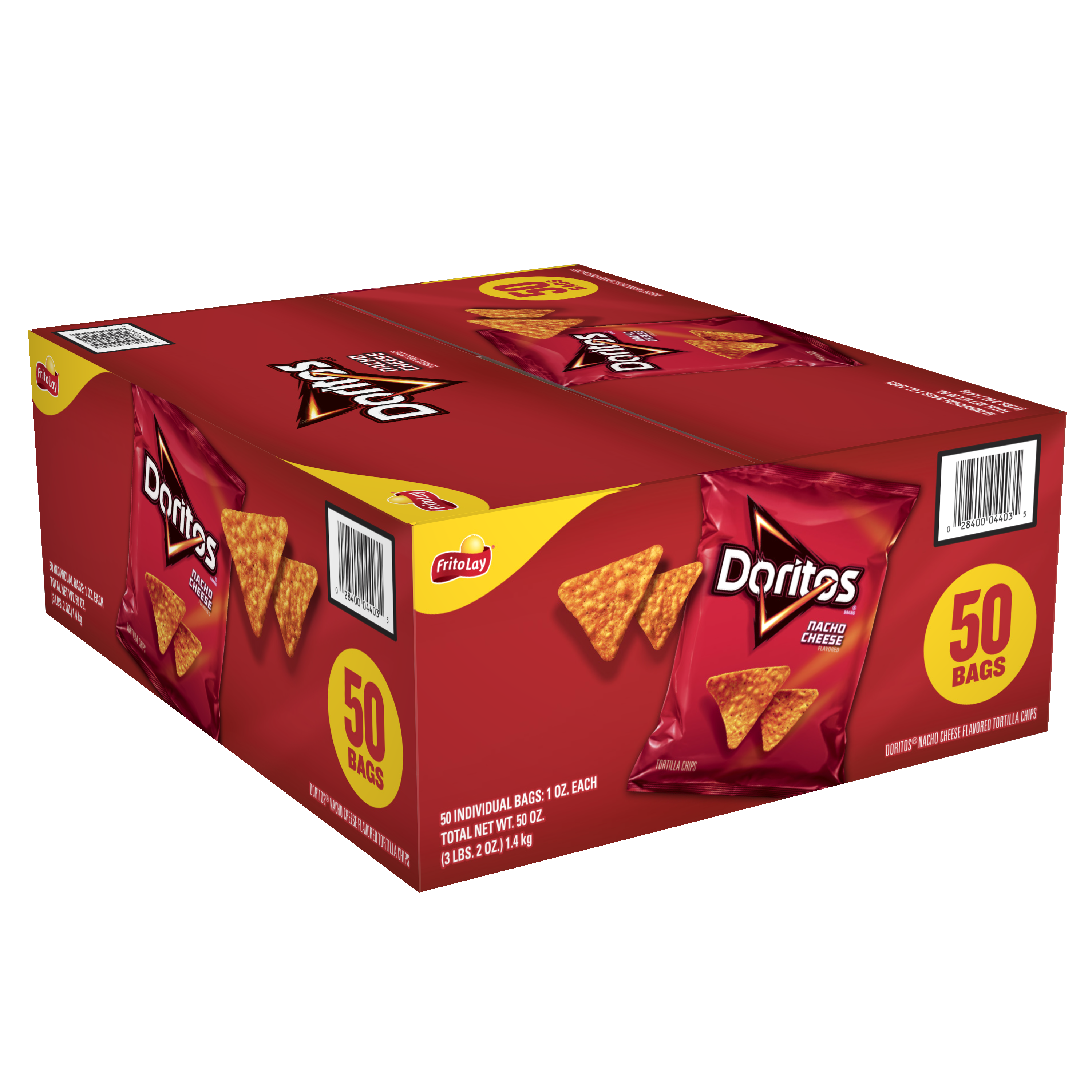 Doritos, Nacho Cheese Flavored, Tortilla Chips thumbnail