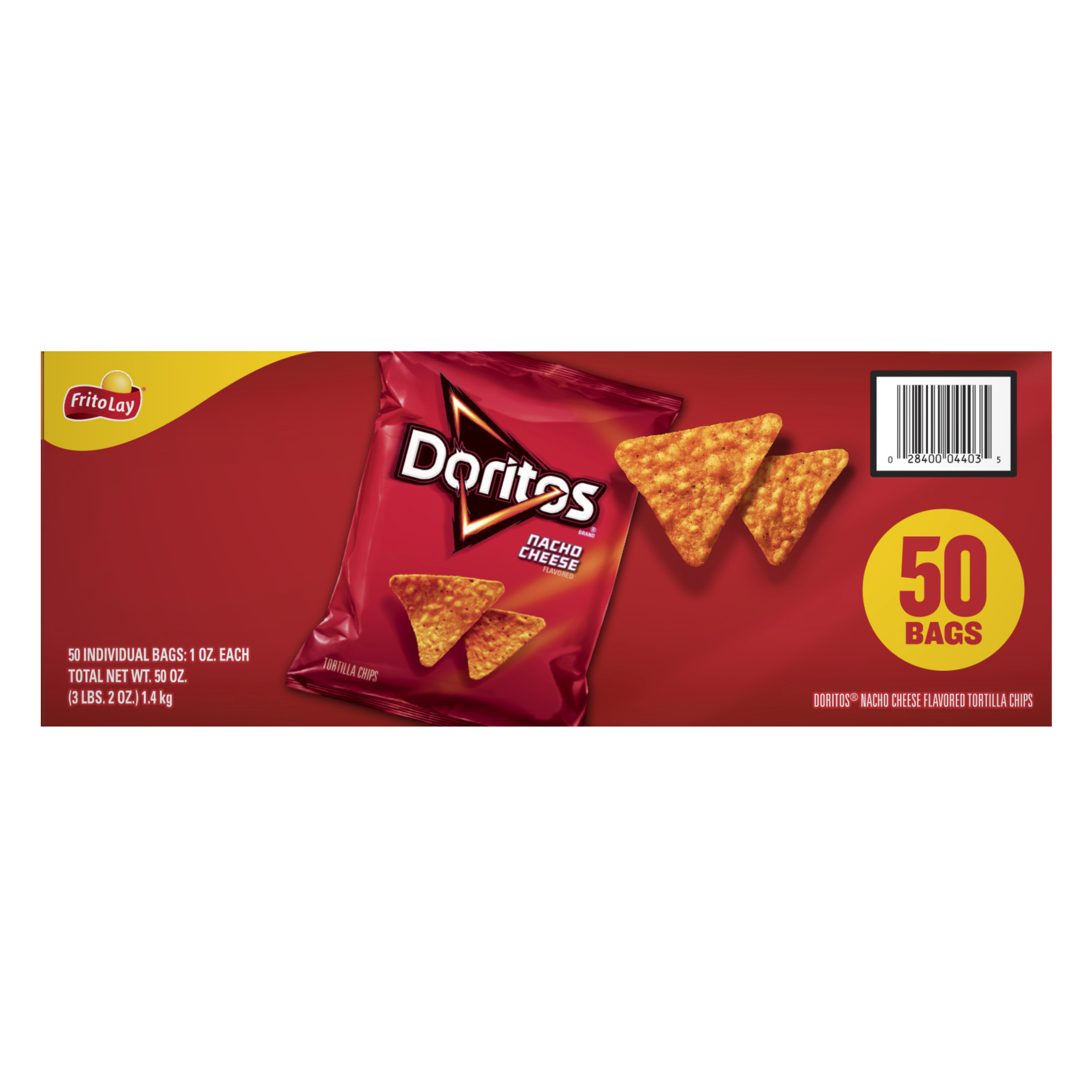 Doritos, Nacho Cheese Flavored, Tortilla Chips thumbnail