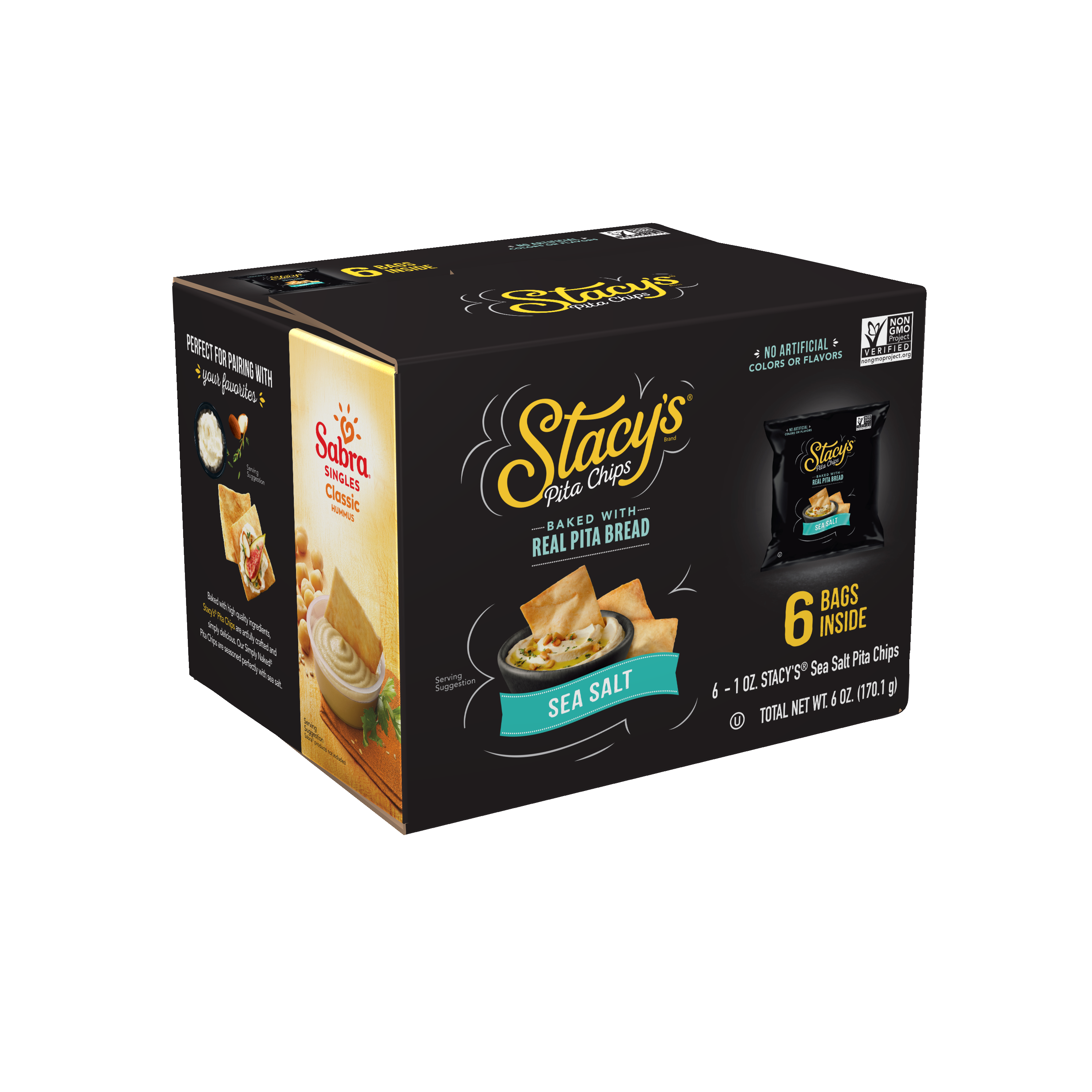 Stacy's, Baked, Sea Salt, Pita Chips thumbnail