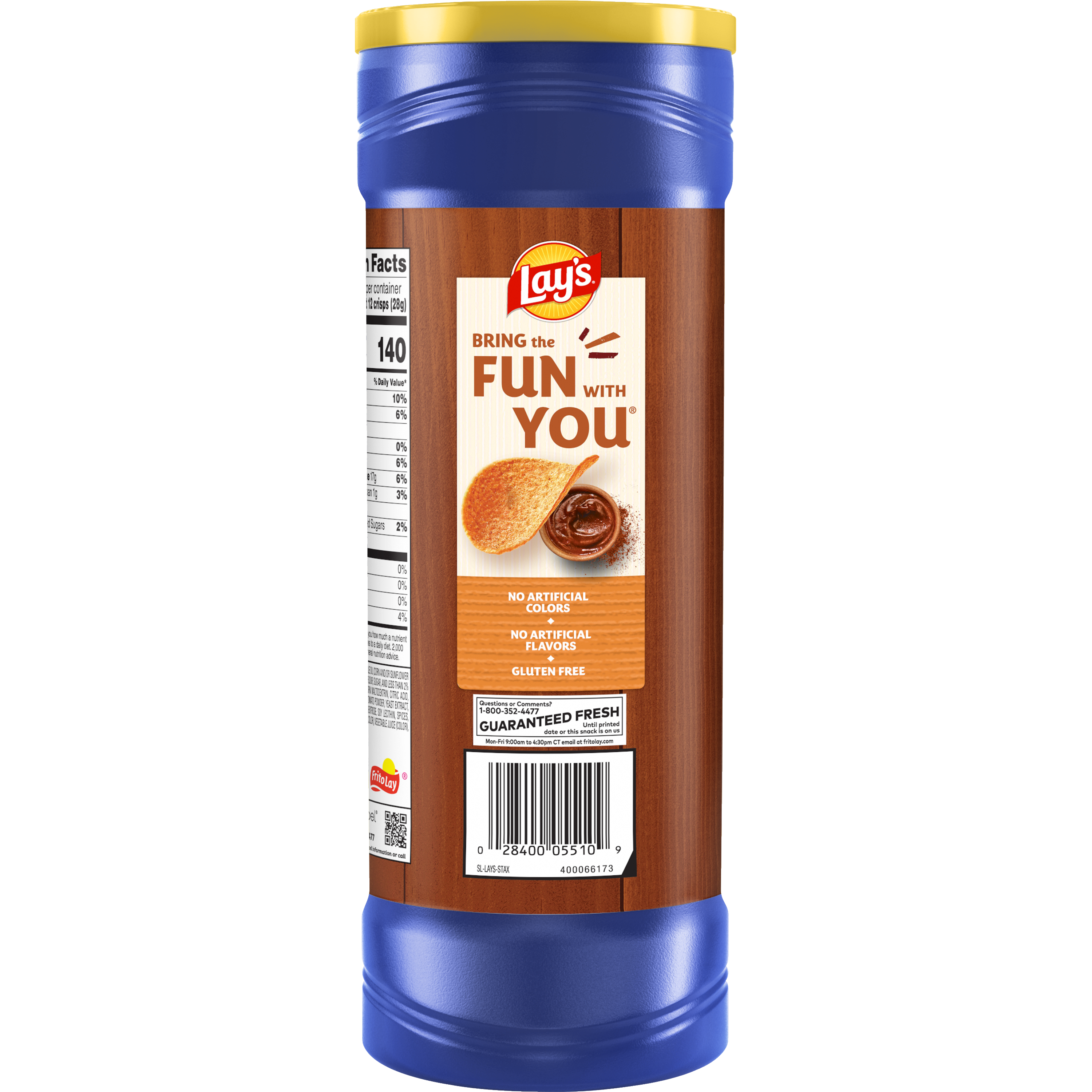 Lay's, Stax, Mesquite Barbeque Flavored, Potato Crisps thumbnail