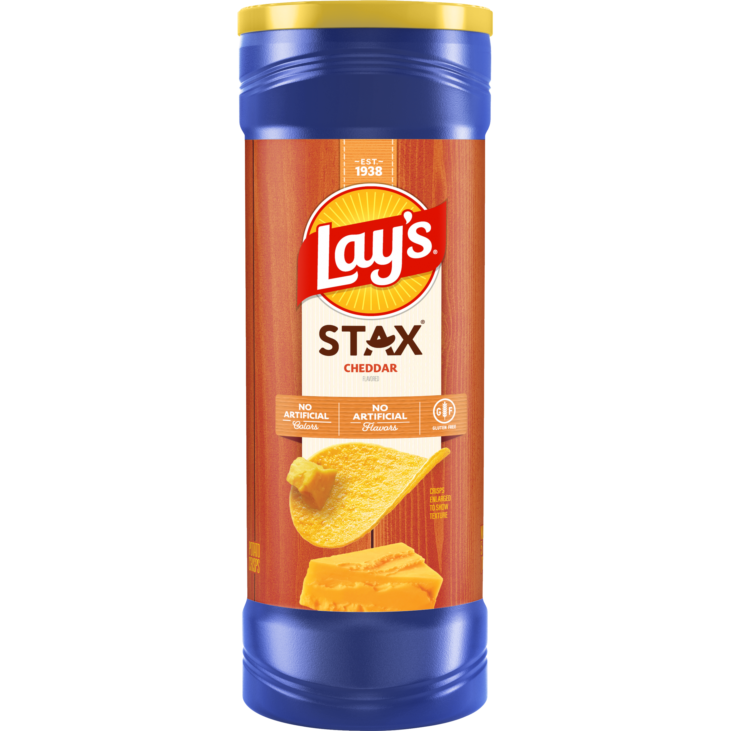 Lay's, Stax, Cheddar Flavored, Potato Crisps thumbnail