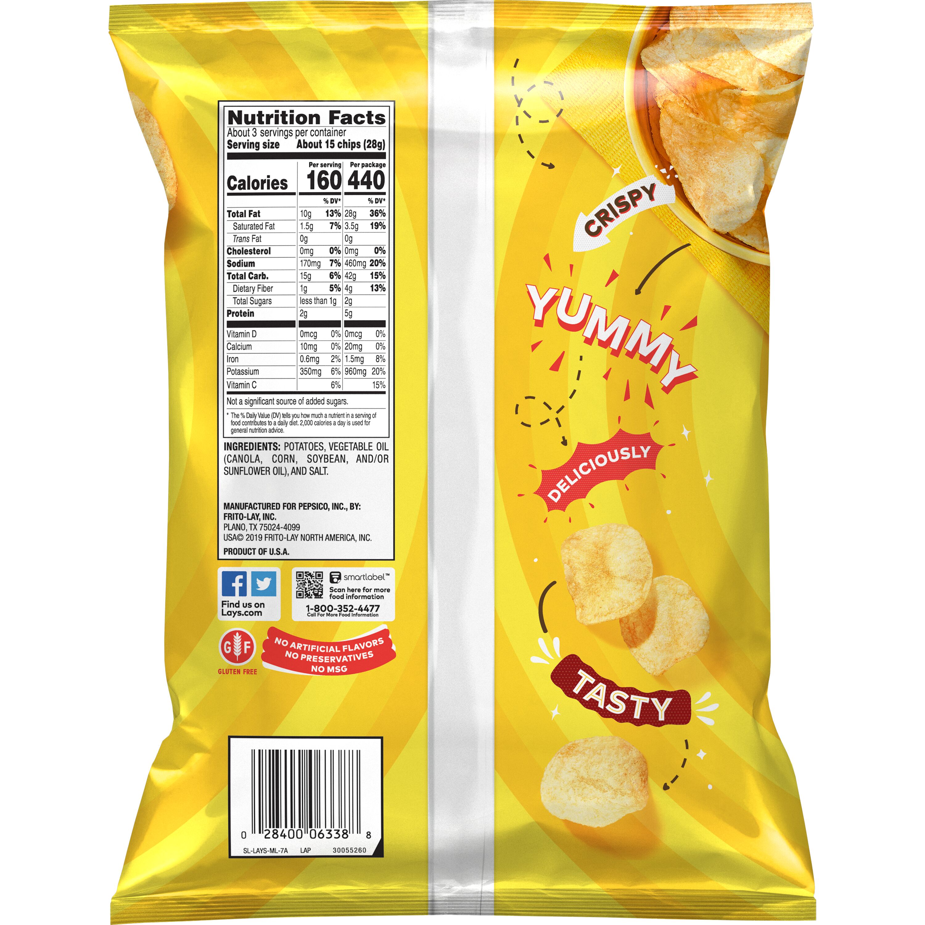 Lay's, Classic, Potato Chips thumbnail