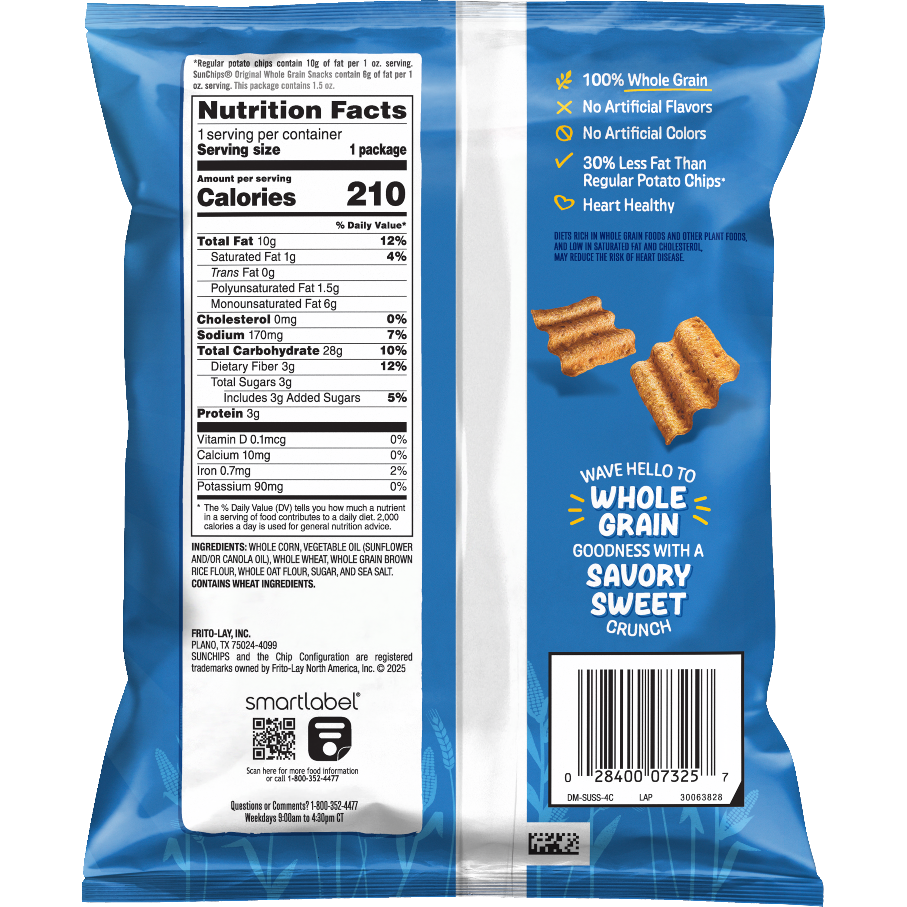 SunChips, Original, Whole Grain Snacks thumbnail
