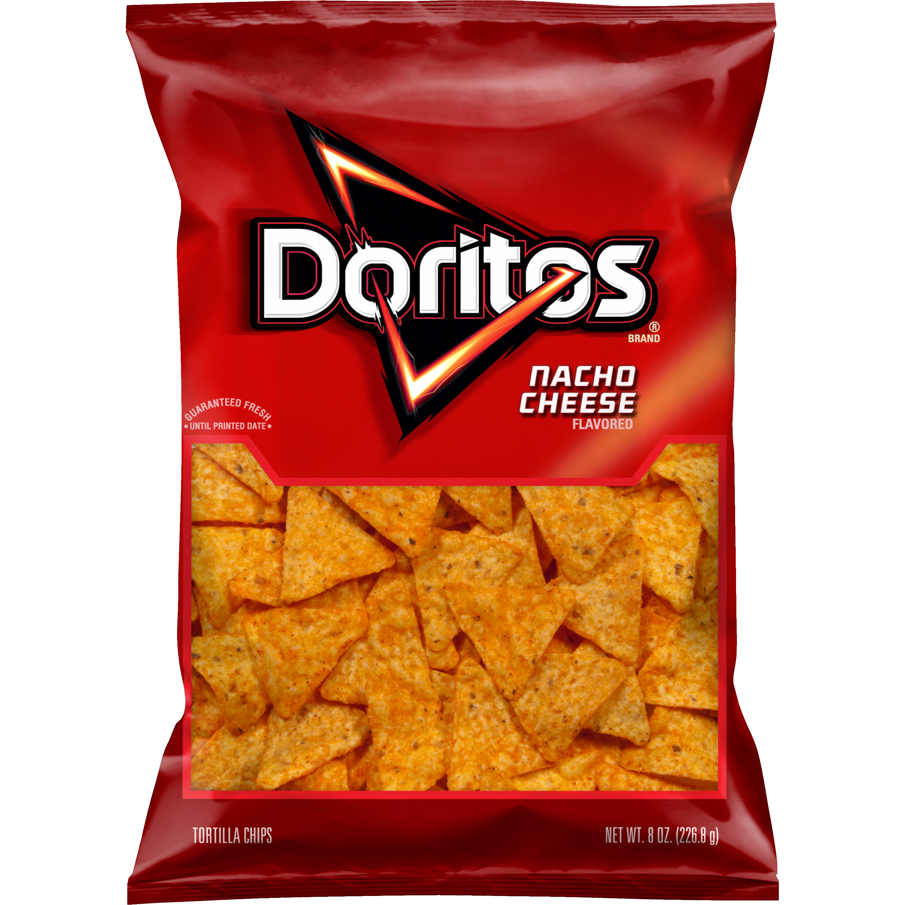 Doritos, Nacho Cheese Flavored, Tortilla Chips