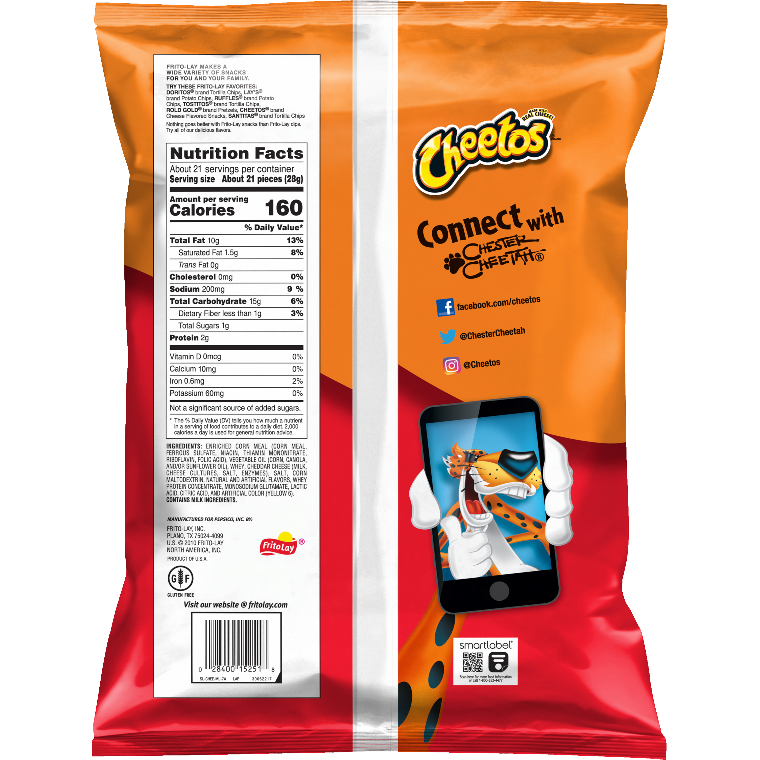 Cheetos, Crunchy, Cheese Flavored Snacks thumbnail