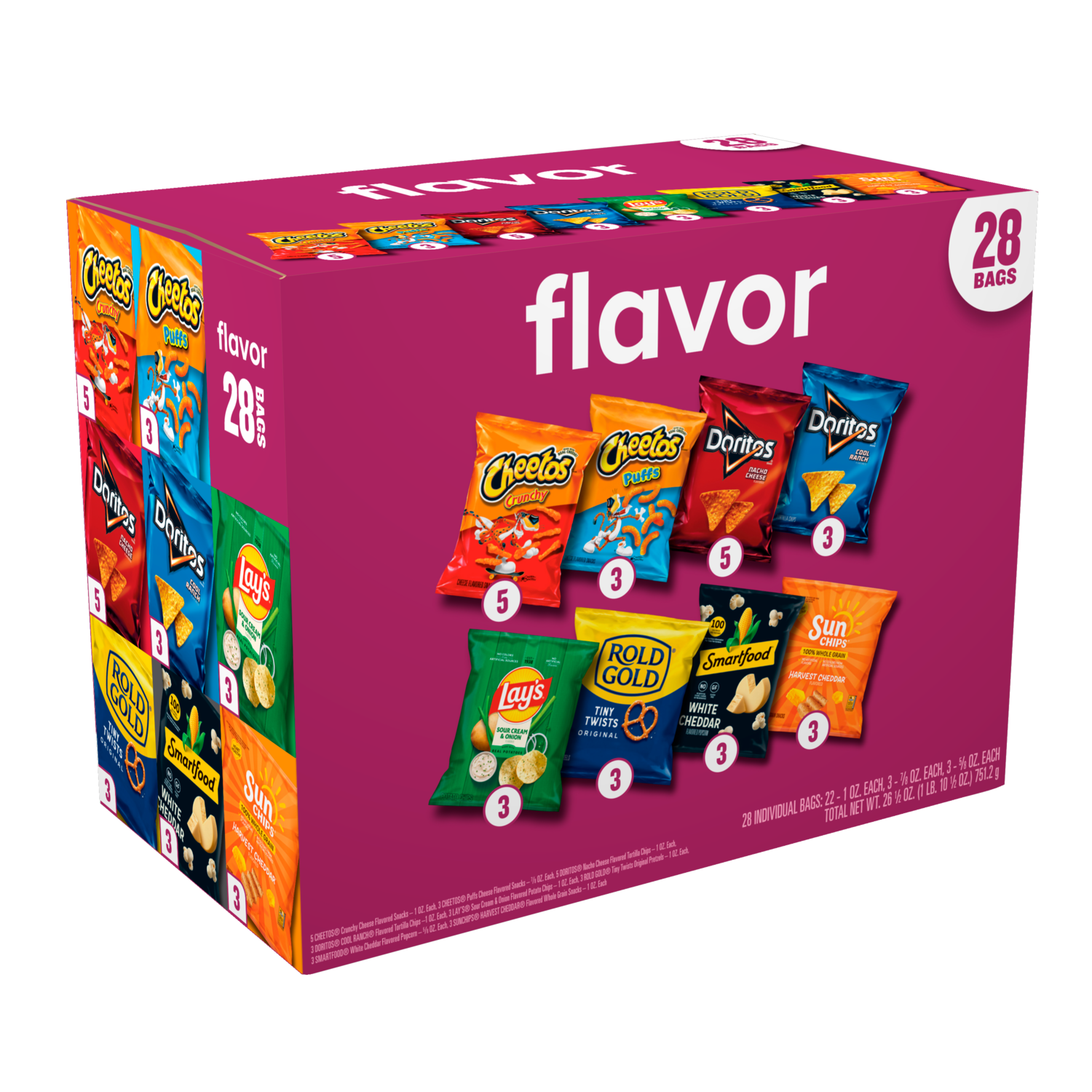 Frito-Lay, Party Size, Flavor Mix, Variety Pack