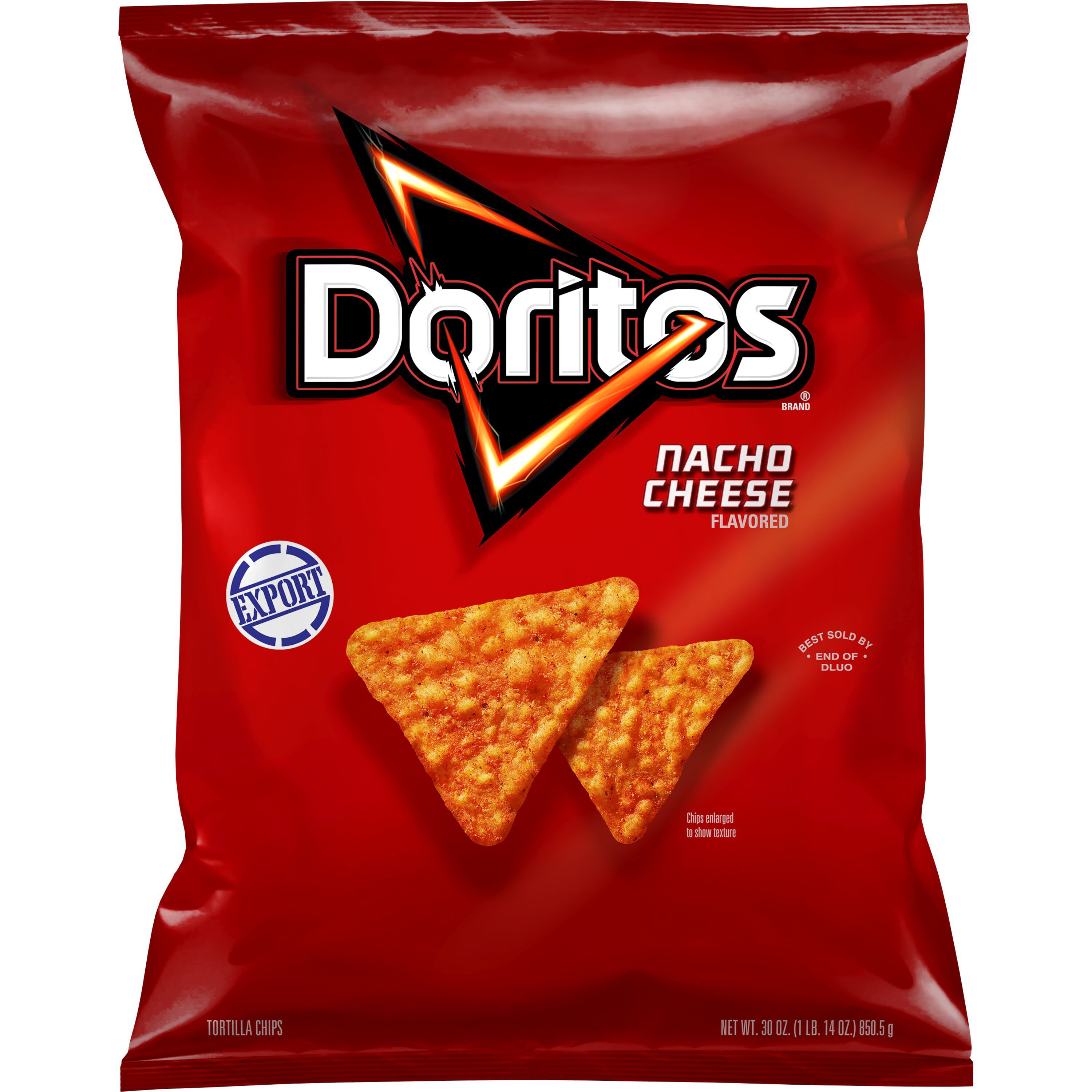 Doritos, Nacho Cheese Flavored, Tortilla Chips
