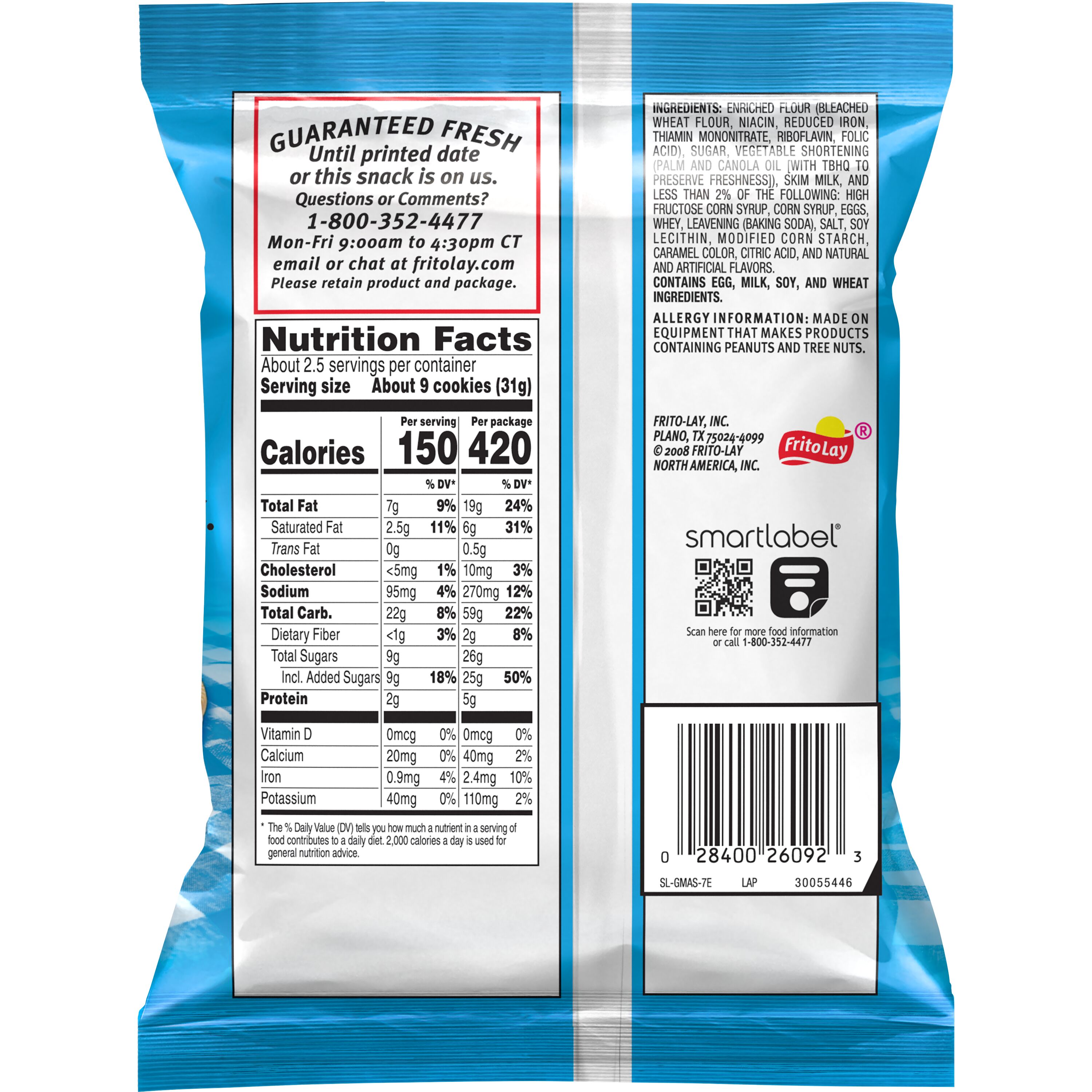 Grandma's, Vanilla Naturally & Artificially Flavored, Mini Sandwich Cremes, Cookies thumbnail