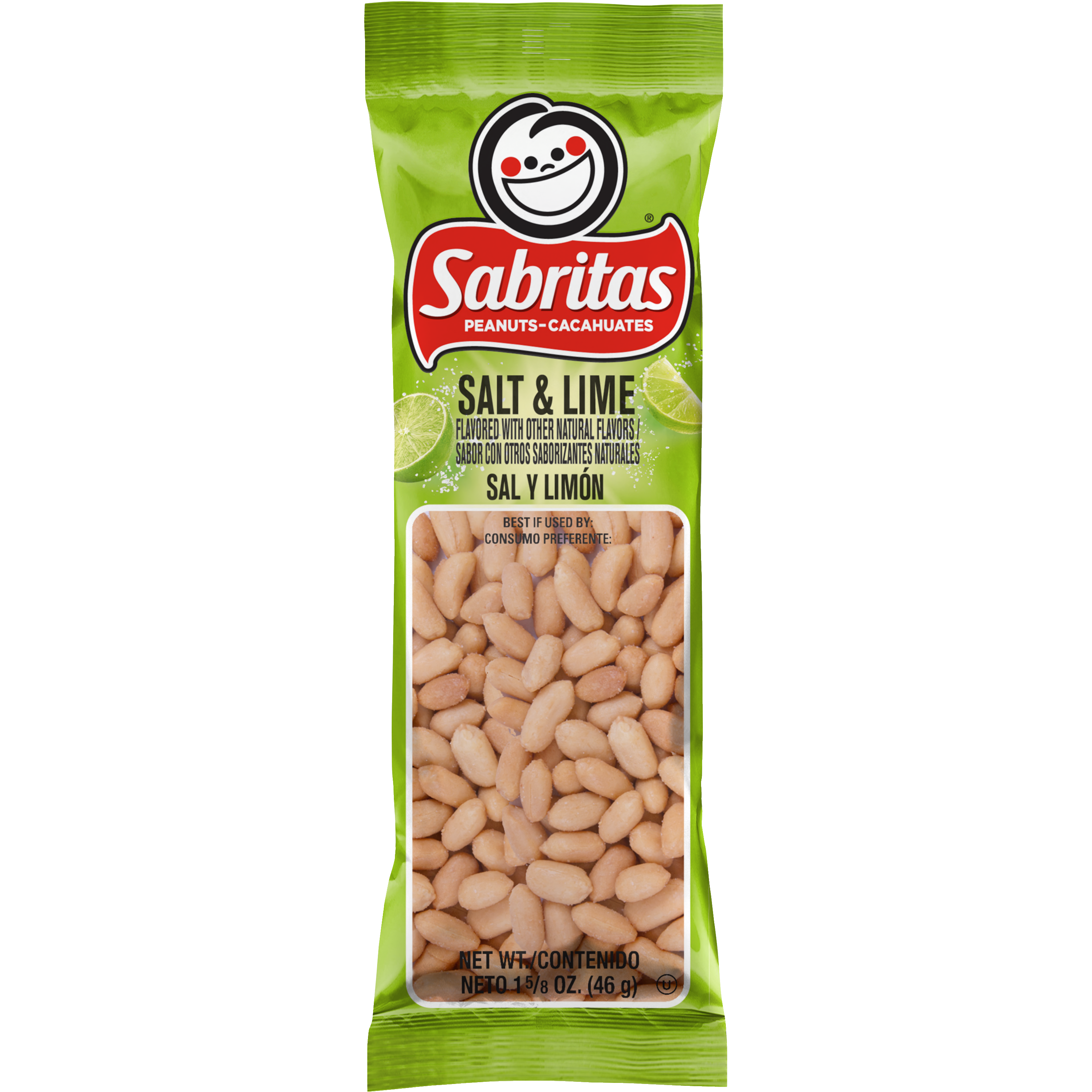 Sabritas, Salt & Lime Flavored, Peanuts