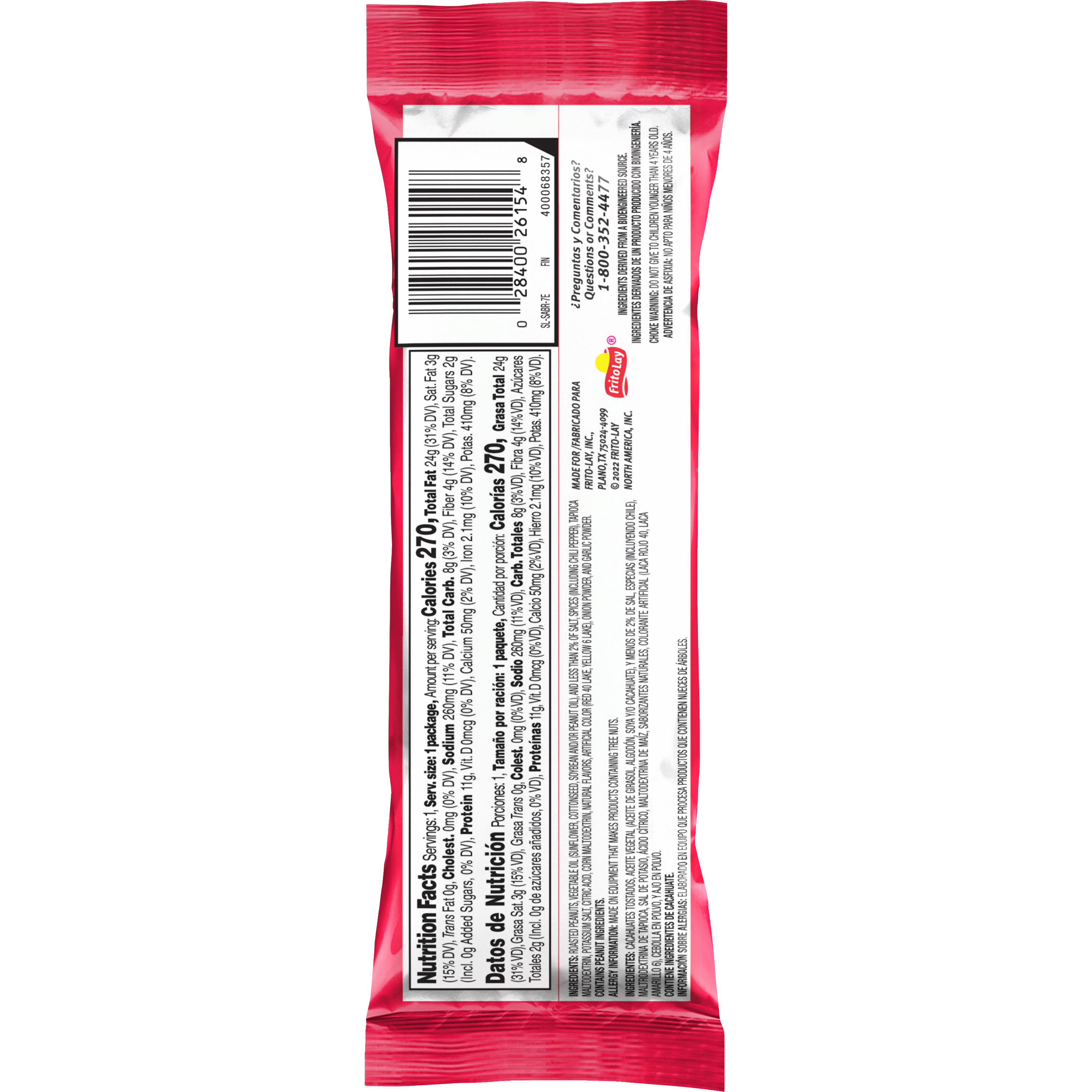 Sabritas, Spicy Flavored, Peanuts thumbnail
