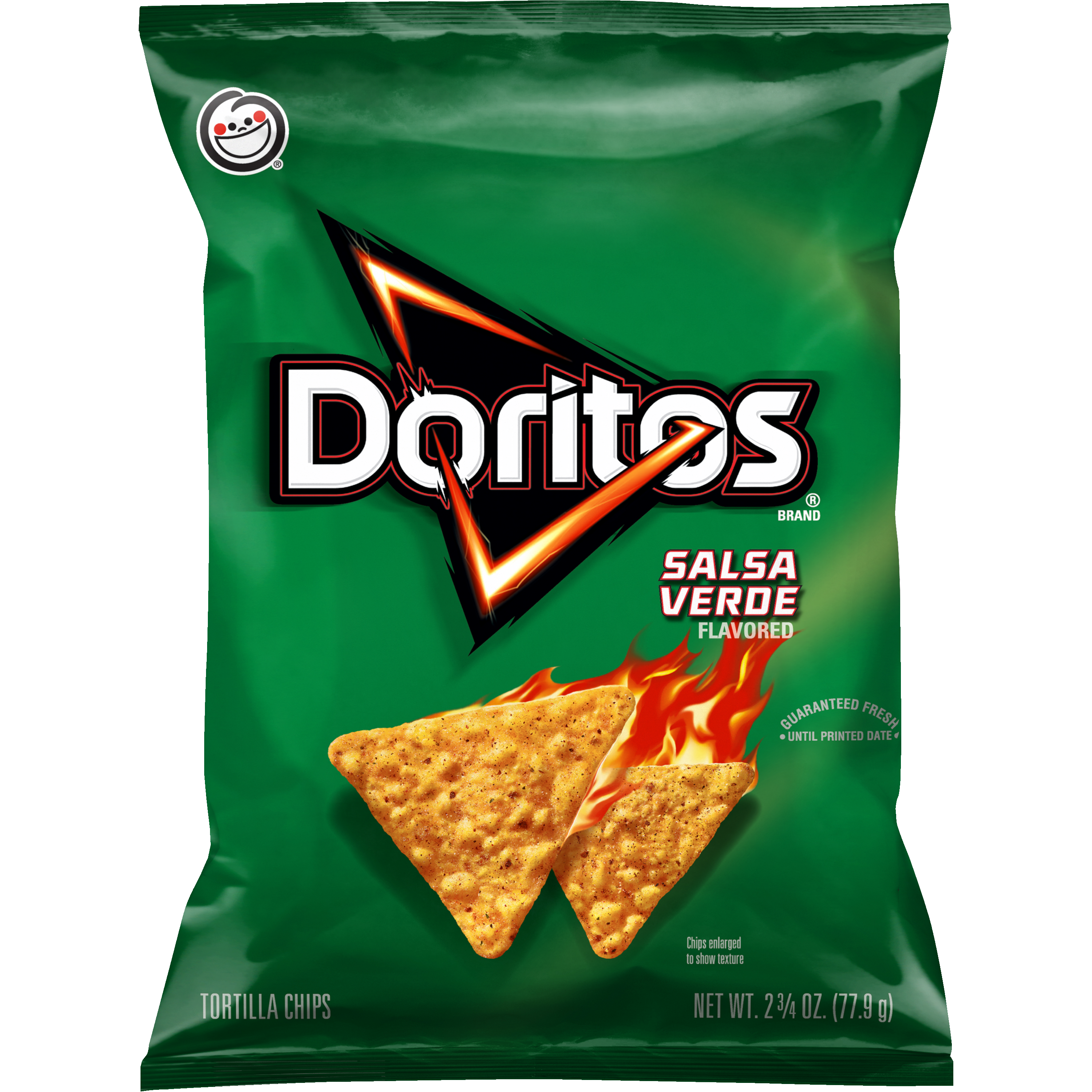 Doritos, Salsa Verde Flavored, Tortilla Chips