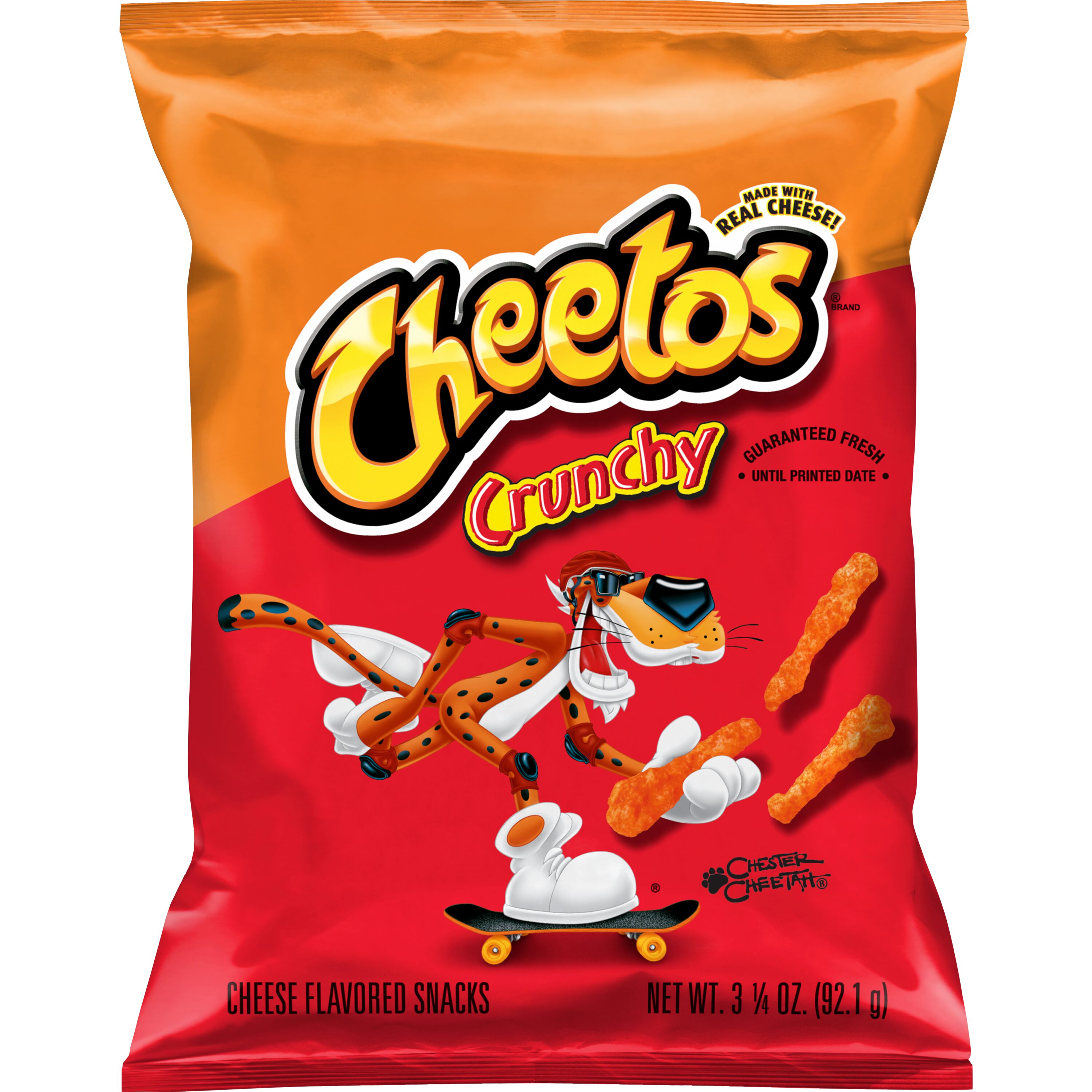 Cheetos, Crunchy, Cheese Flavored Snacks