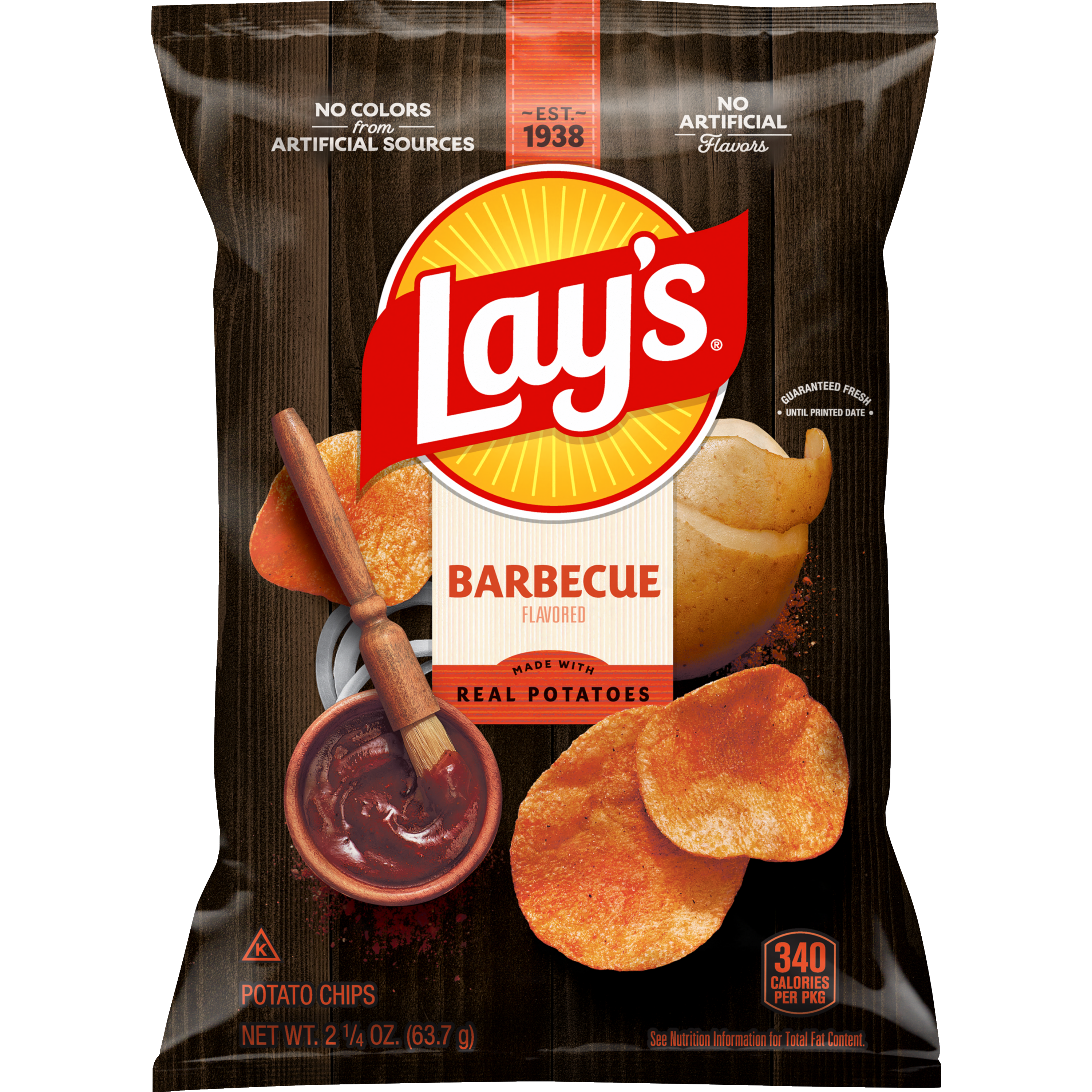Lay's, Barbecue Flavored, Potato Chips