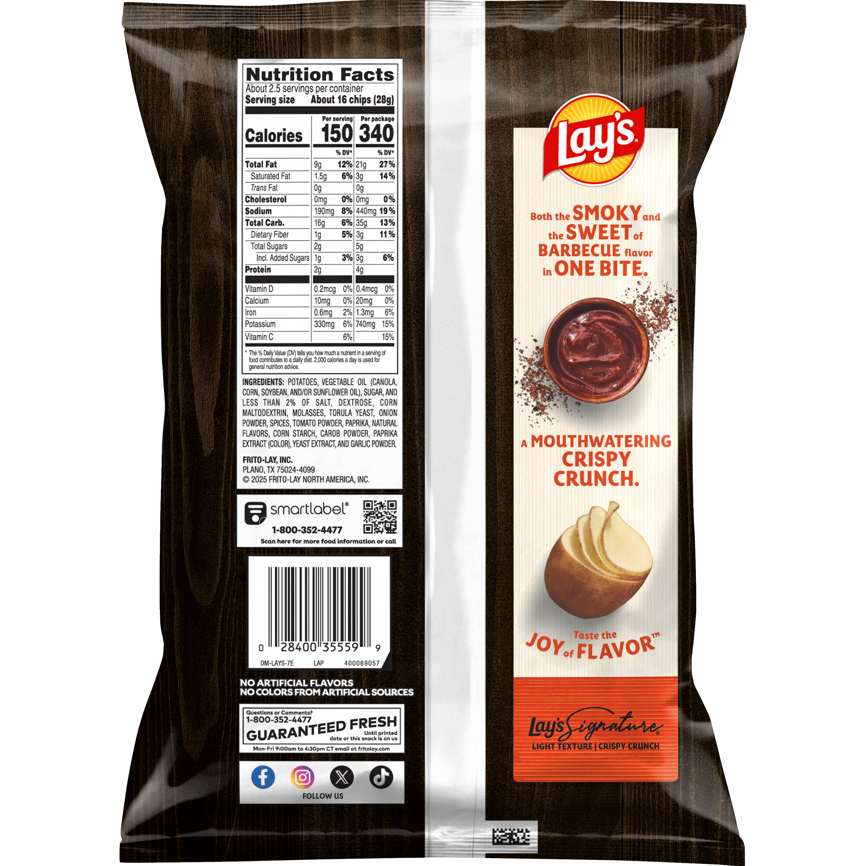 Lay's, Barbecue Flavored, Potato Chips thumbnail