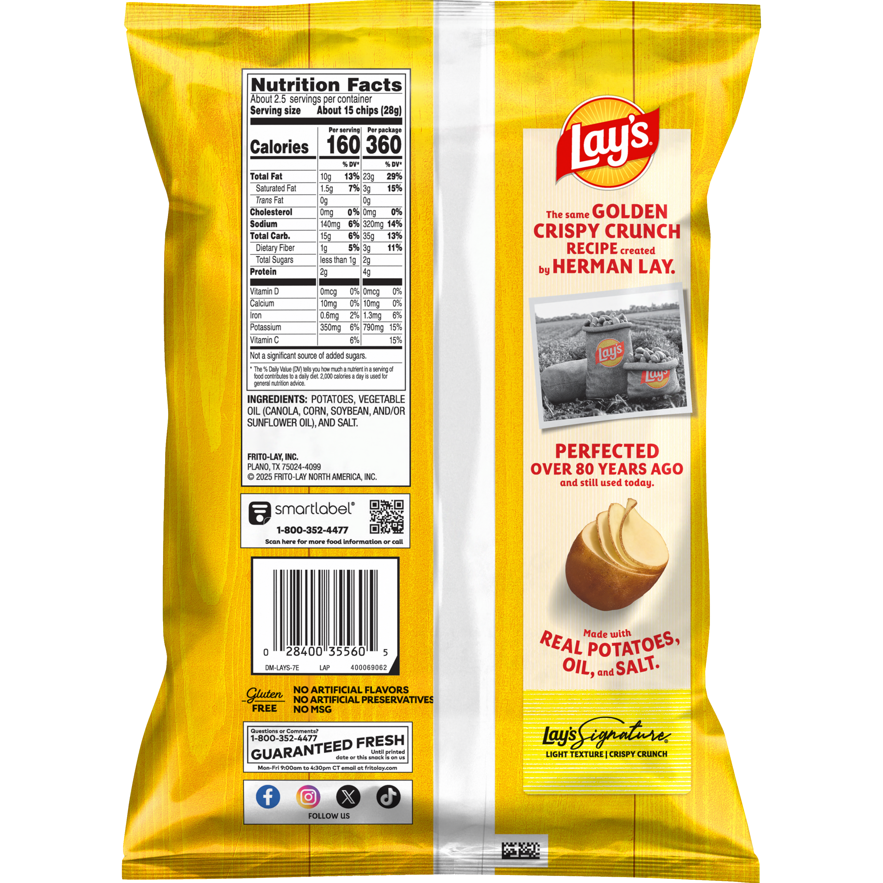 Lay's, Classic, Potato Chips thumbnail