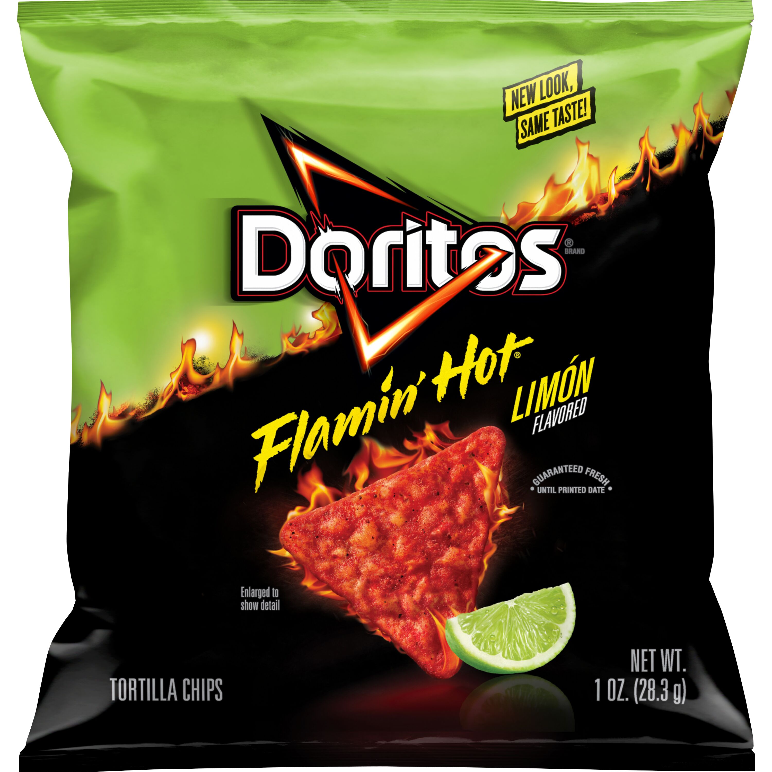 Doritos, Flamin' Hot Limon Flavored, Tortilla Chips