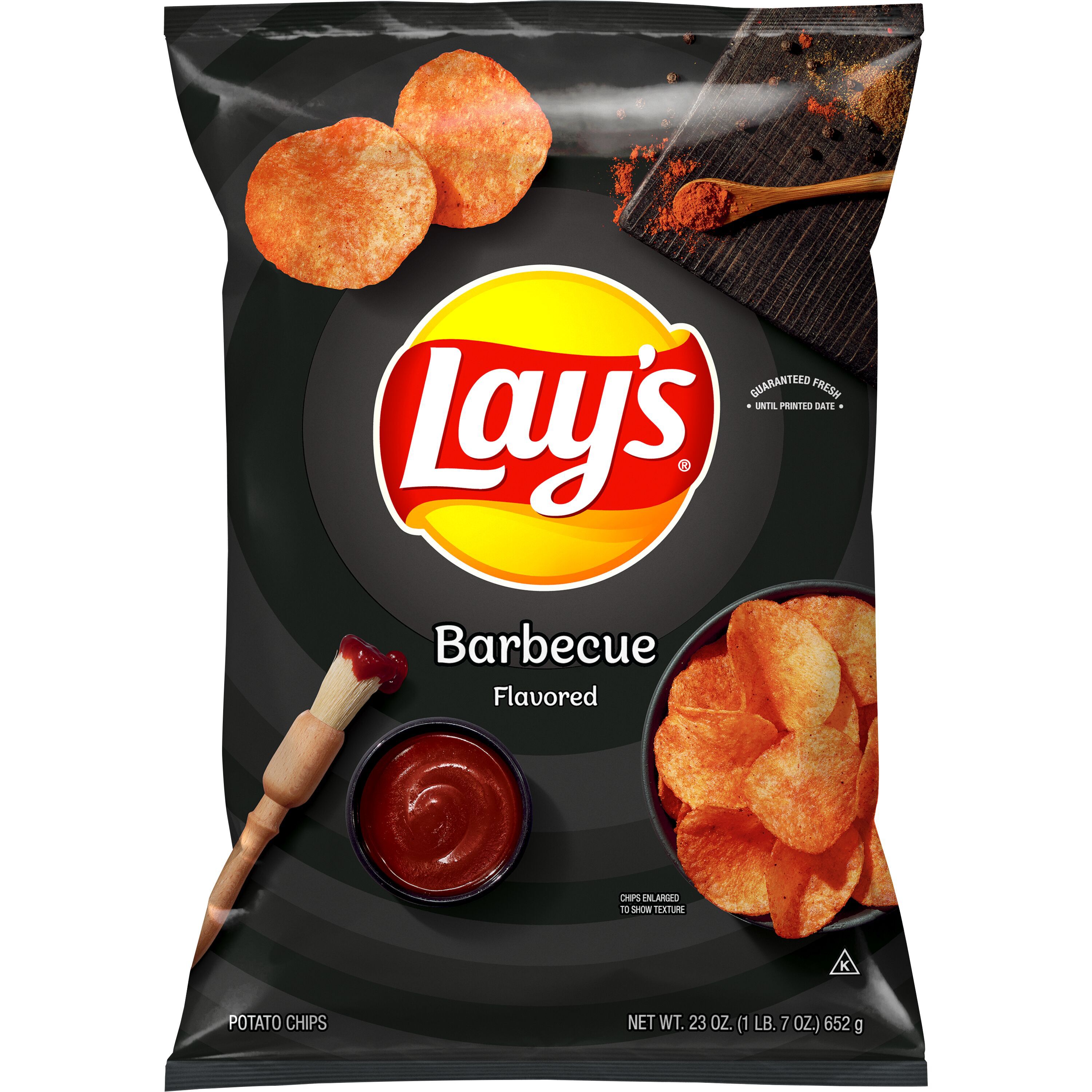 Lay's, Barbecue Flavored, Potato Chips