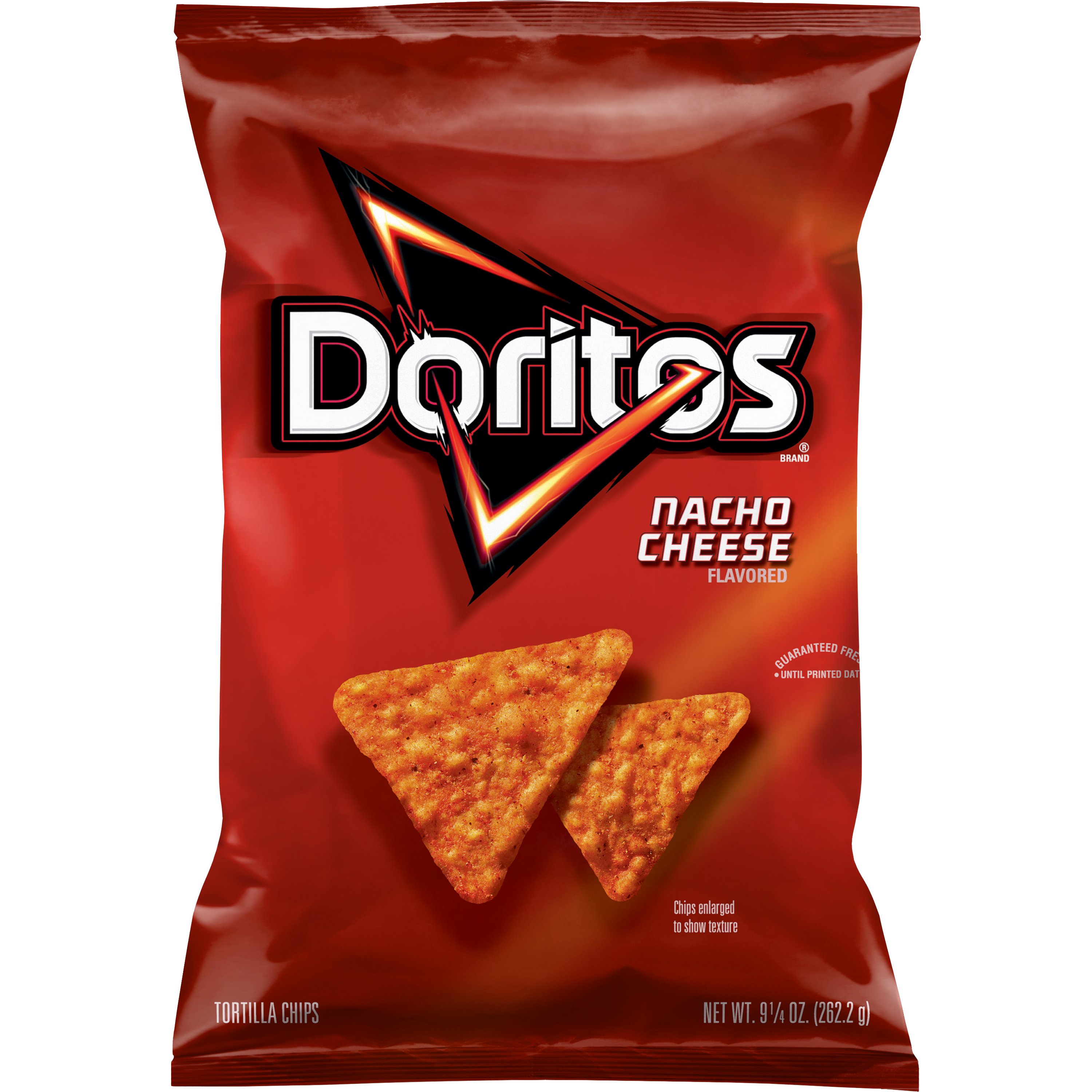 Doritos, Nacho Cheese Flavored, Tortilla Chips