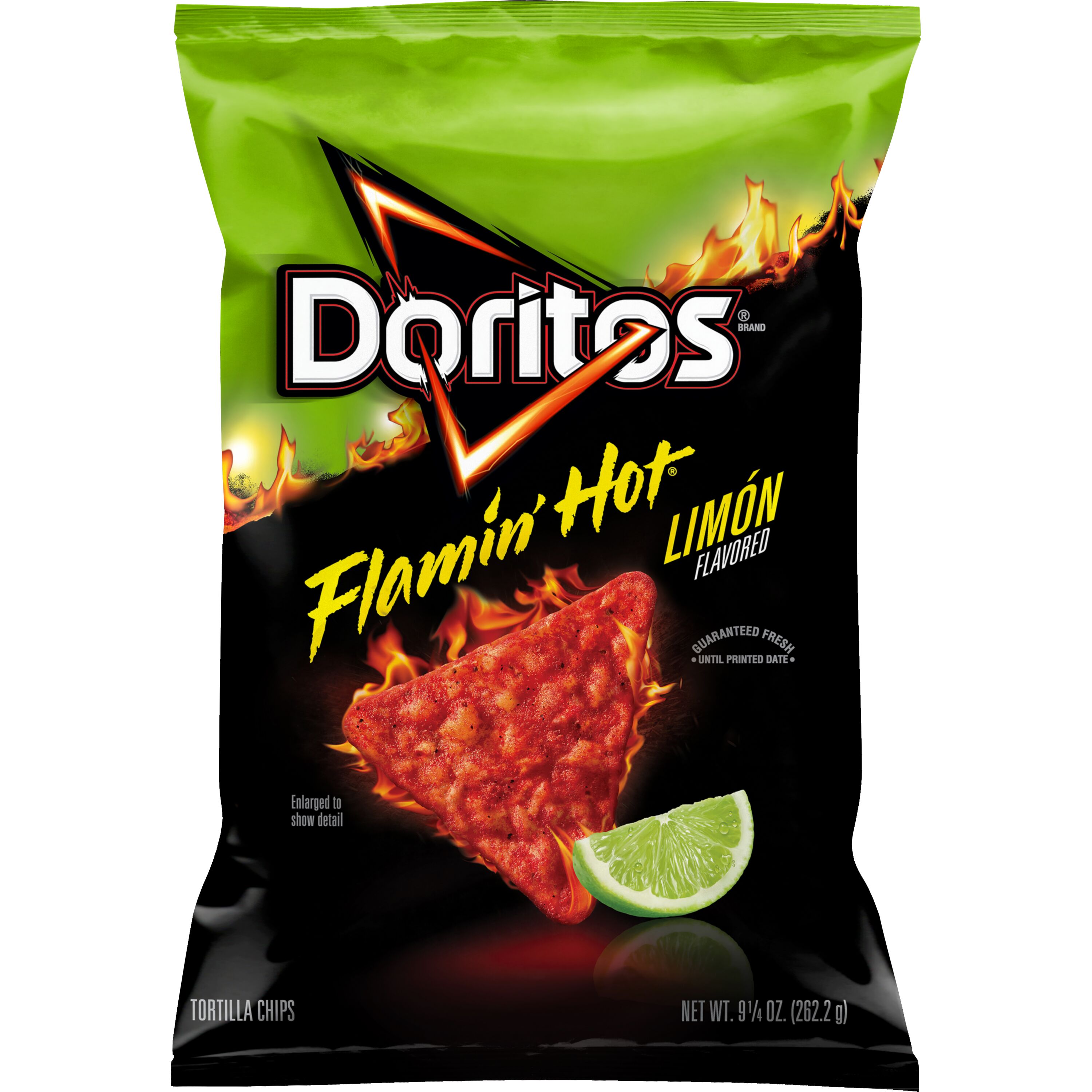 Doritos, Flamin' Hot Limon Flavored, Tortilla Chips