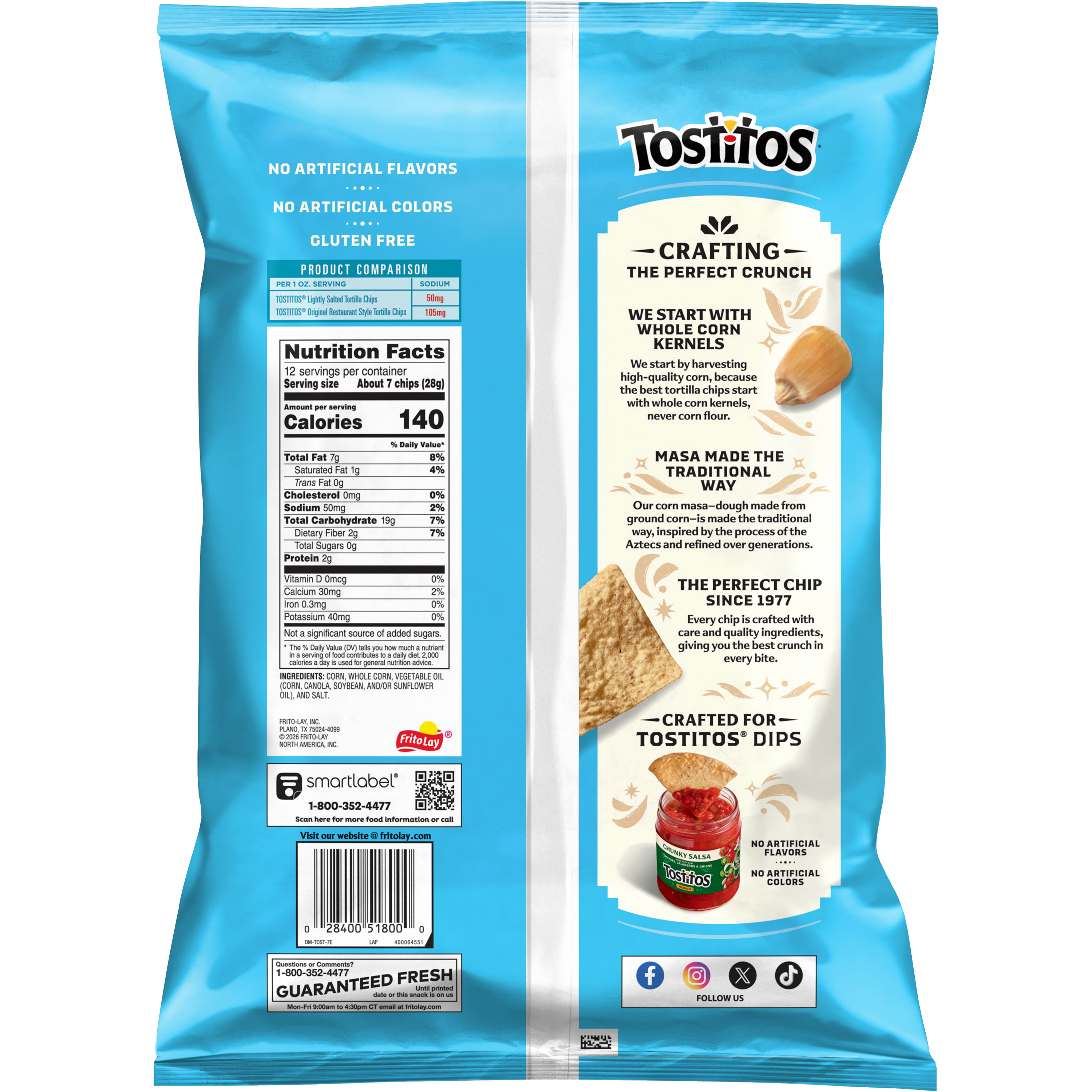 Tostitos, Lightly Salted, Tortilla Chips thumbnail