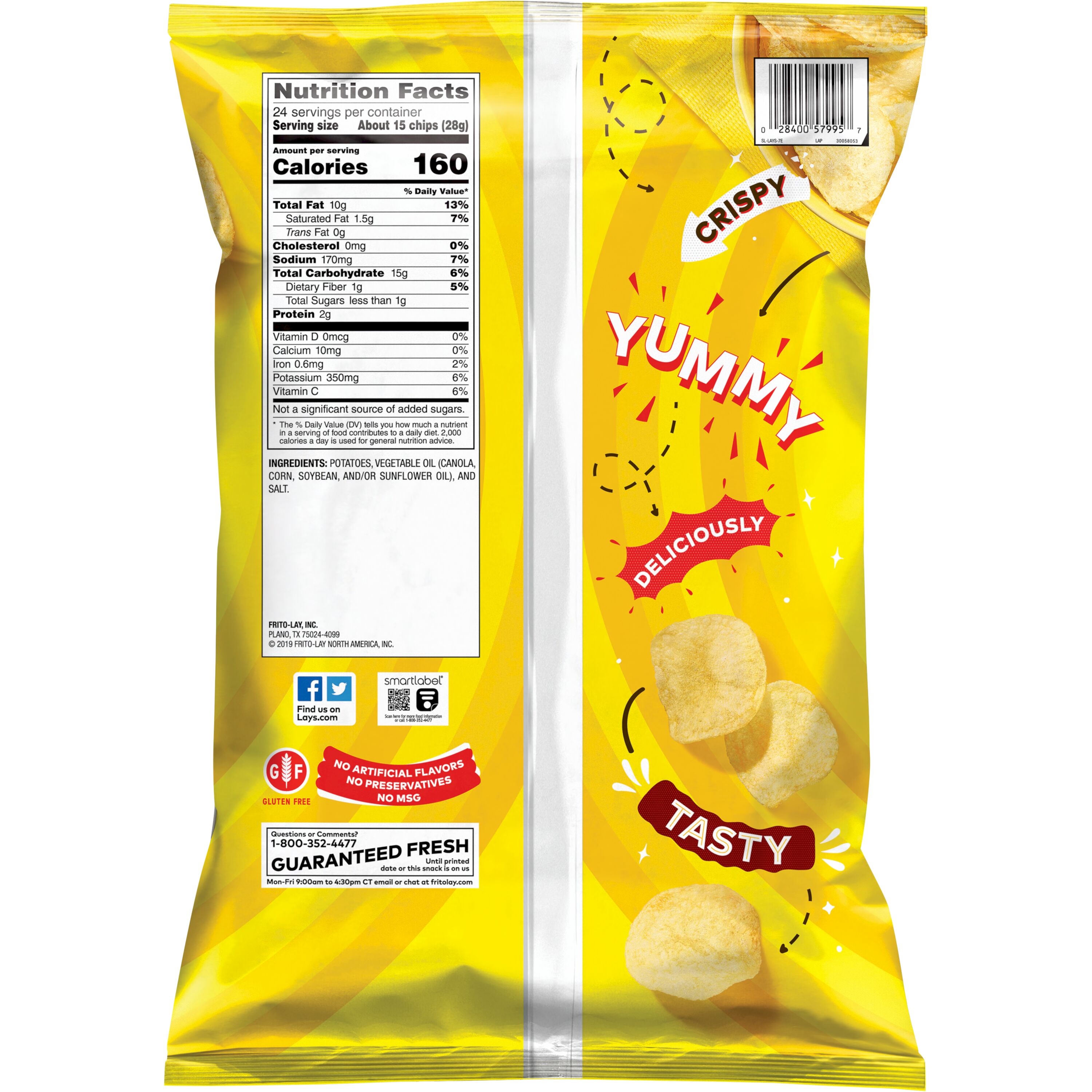 Lay's, Classic, Potato Chips thumbnail